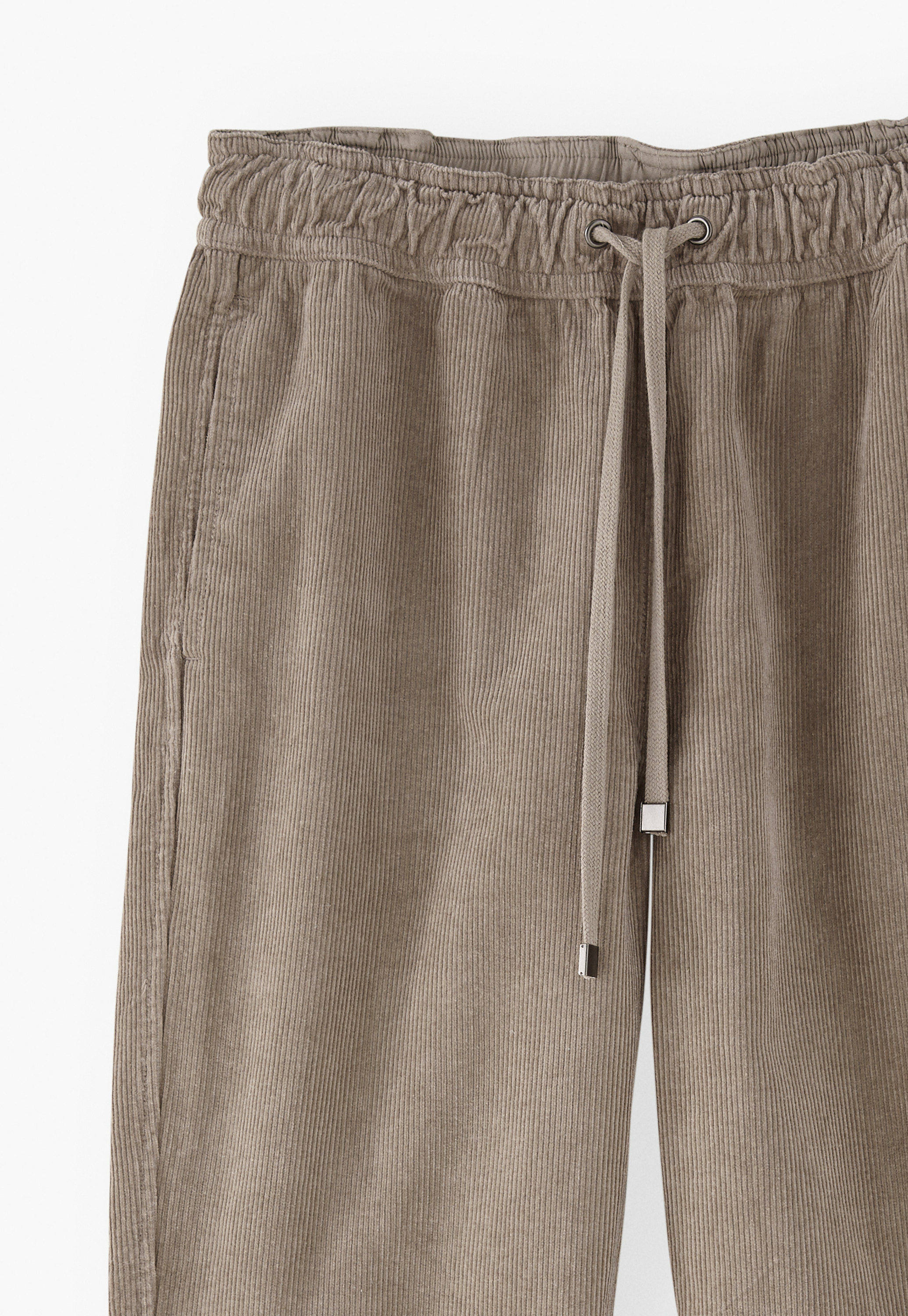 【BOK PLACE】Corduroy Golden Warm Jogger Wide Training PT Generic Men's Corduroy Jogger Pants Loose Fit Straight Leg