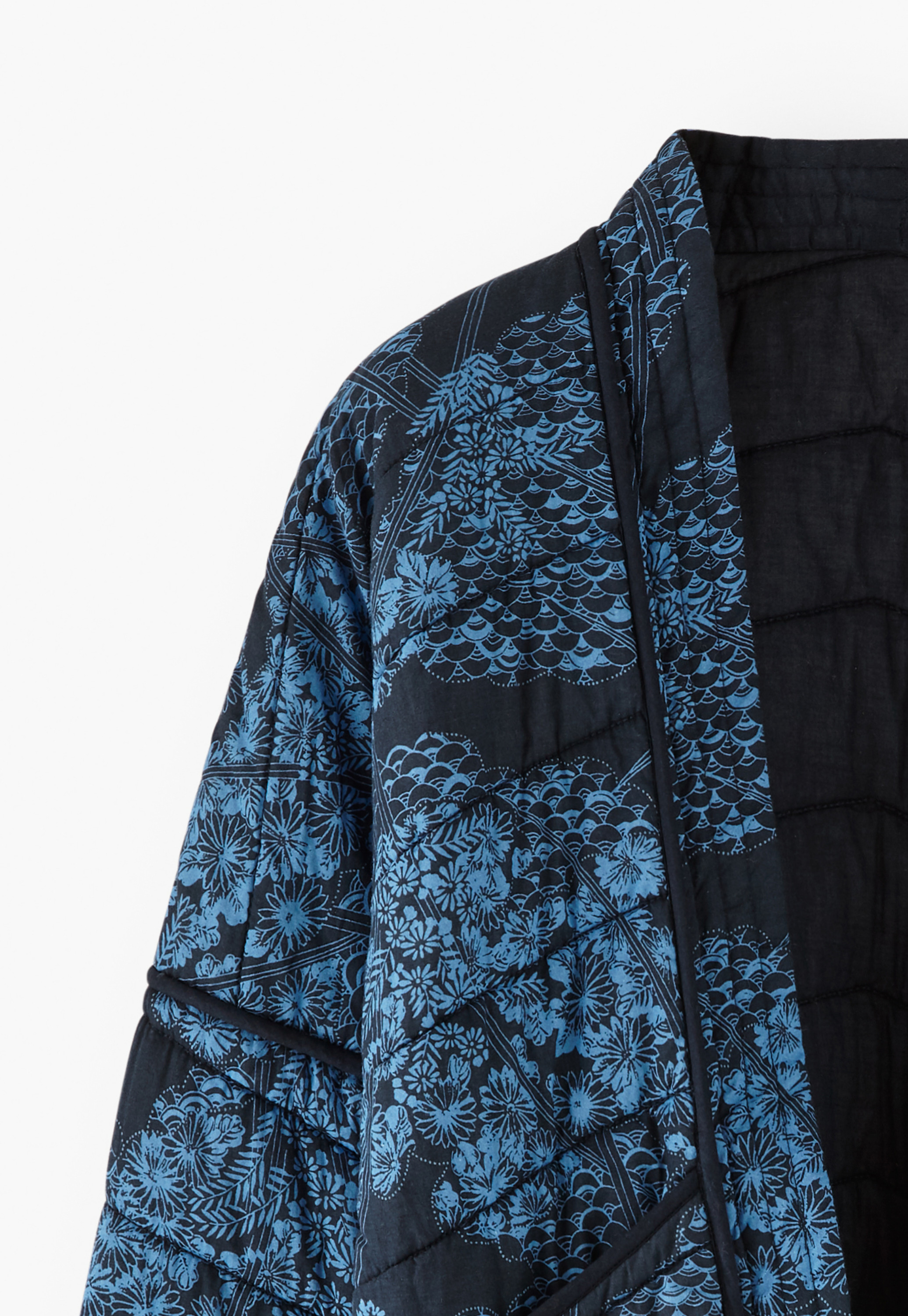 Wrap London - Quilted printed cotton jacket