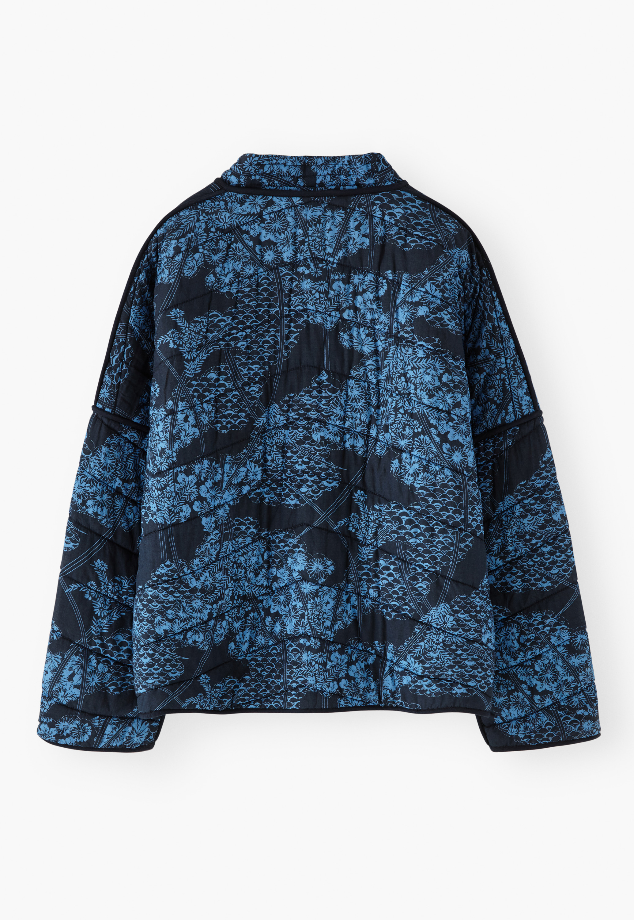 Wrap London - Quilted print cotton jacket