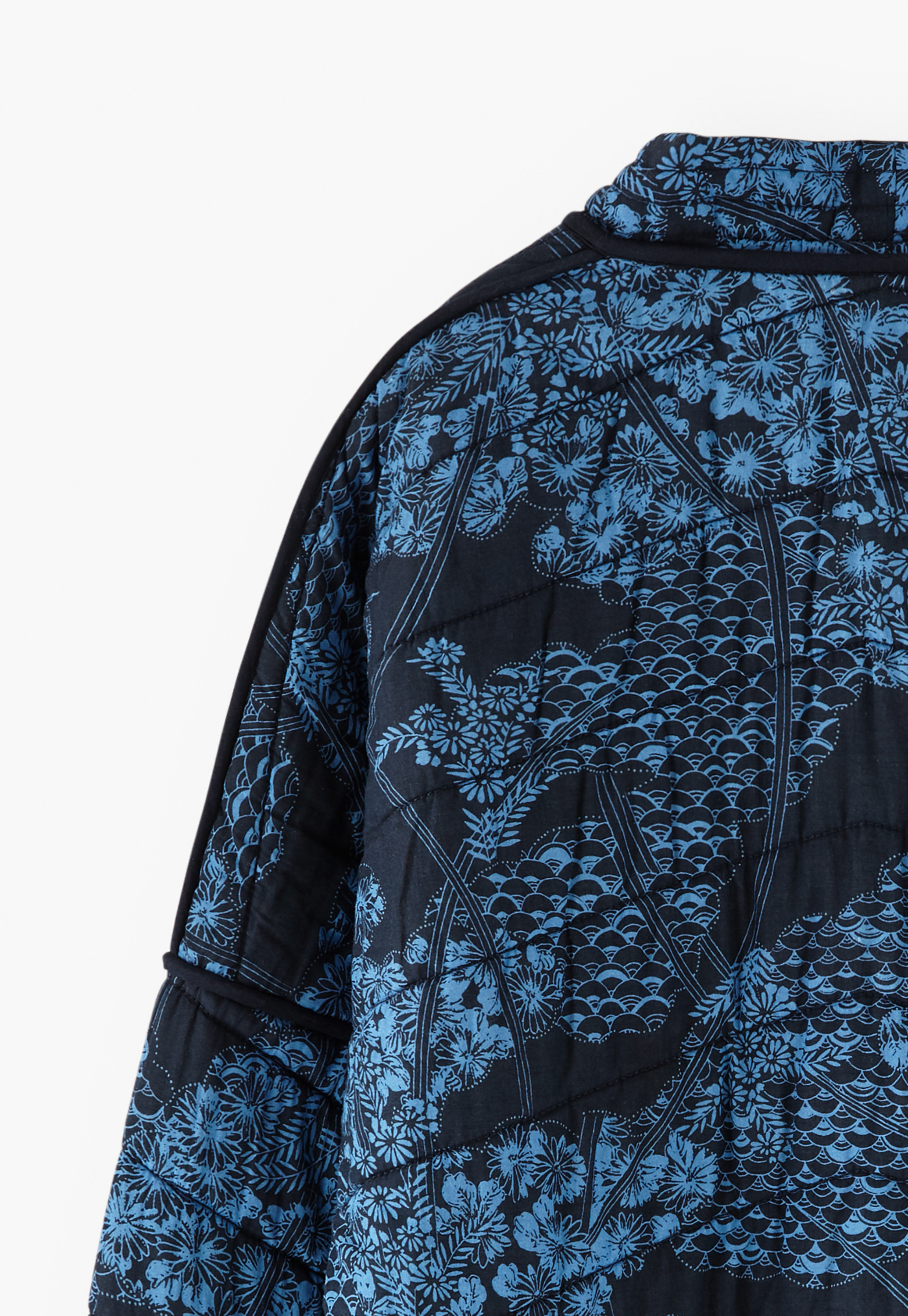 Wrap London - Quilted printed cotton jacket