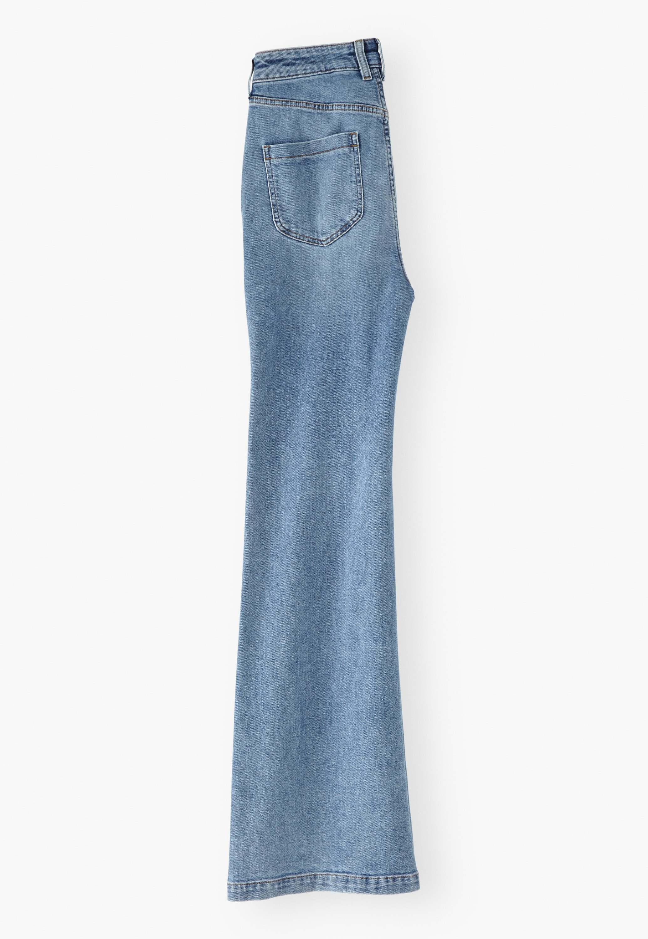 Wrap London - Flared Japanese-denim jeans