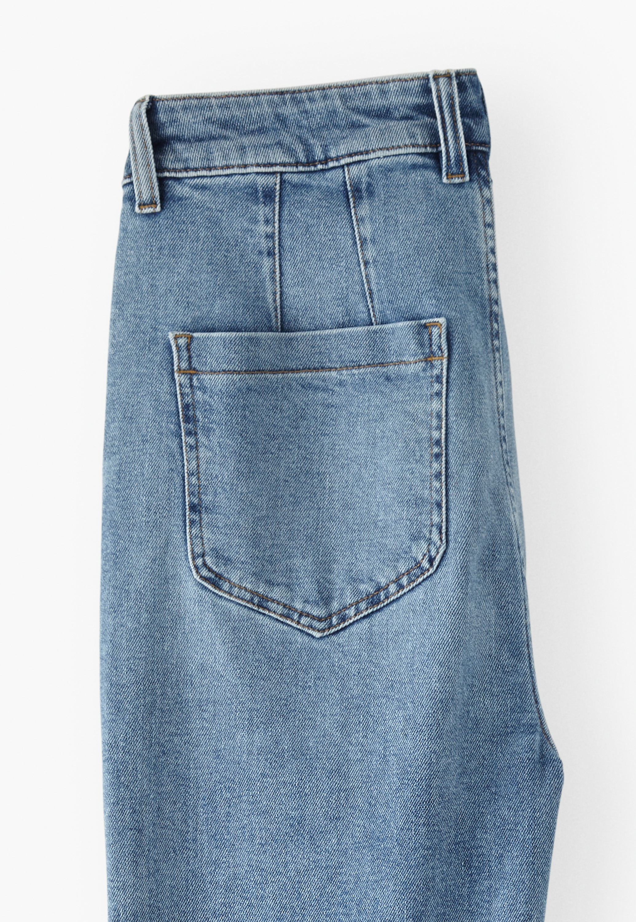 Wrap London - Cropped flared jeans