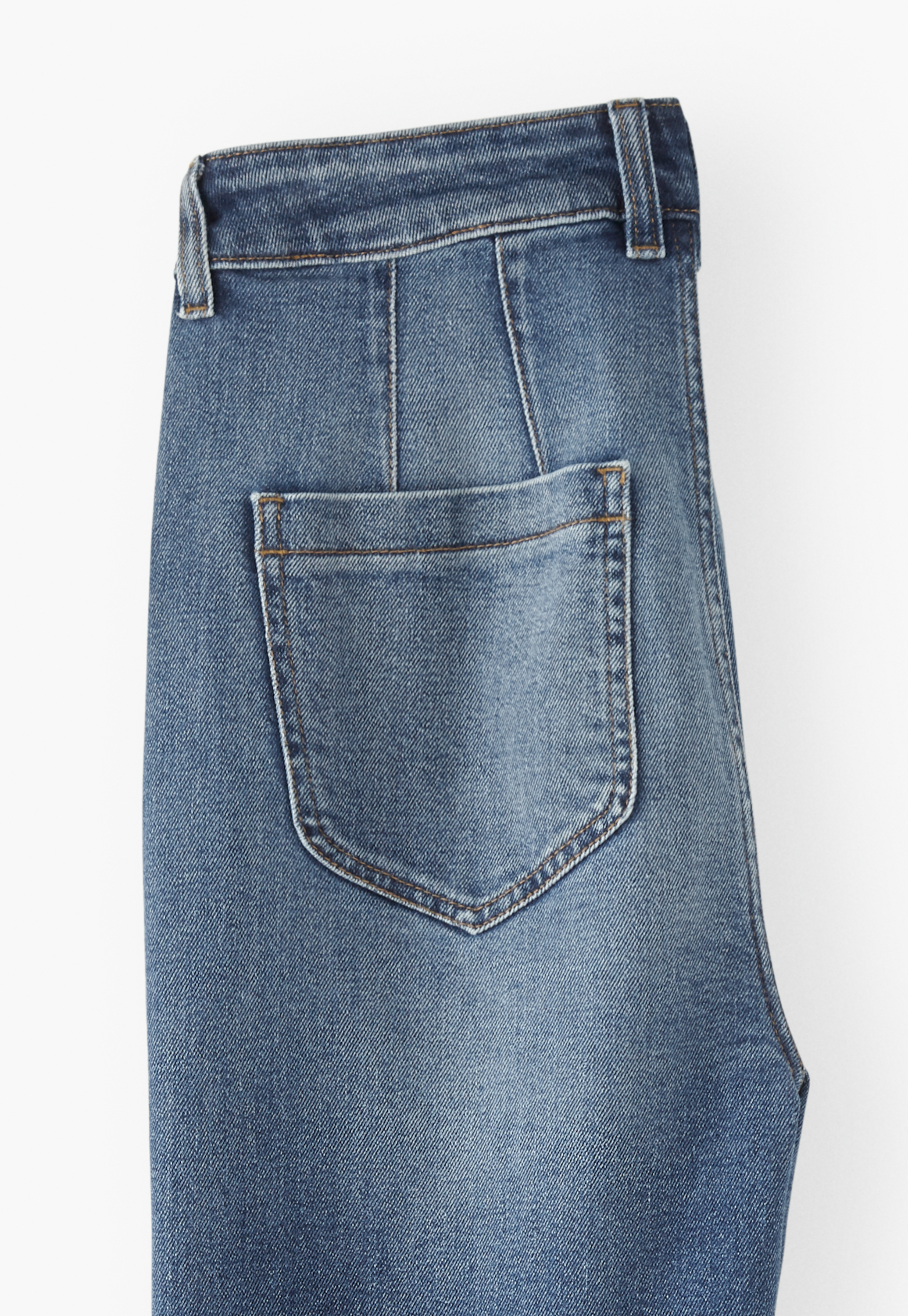 Wrap London - Cropped flared jeans