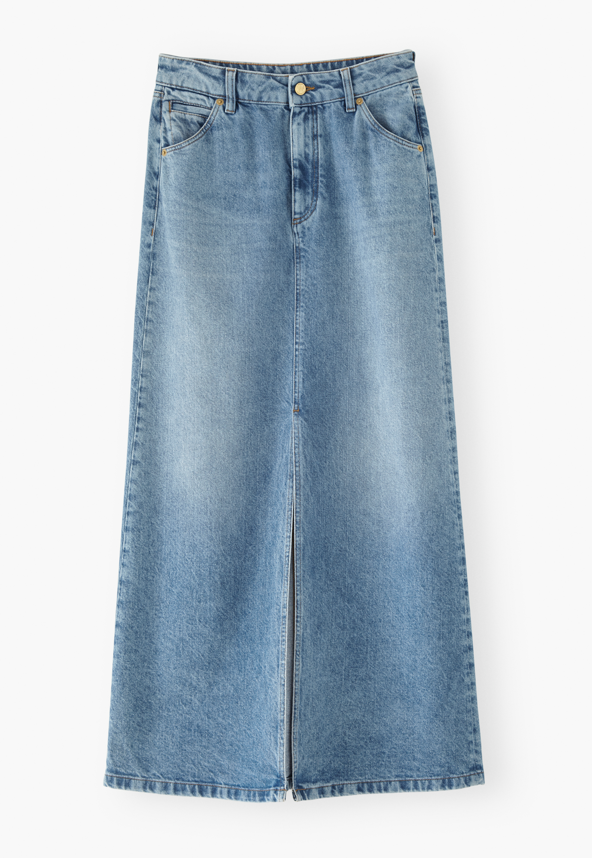 Wrap London - Denim maxi-skirt