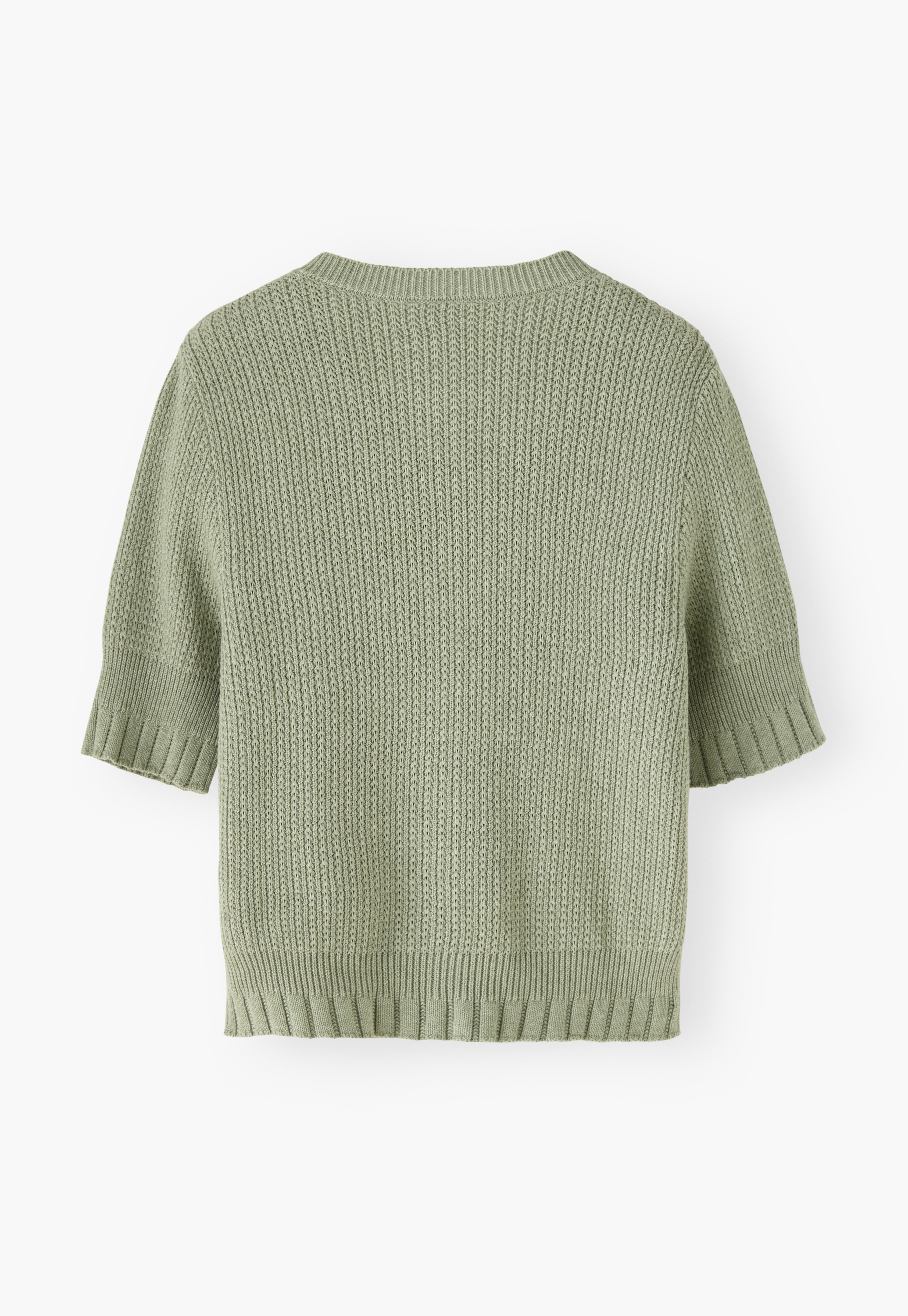 Wrap London - Cotton tuck stitch sweater