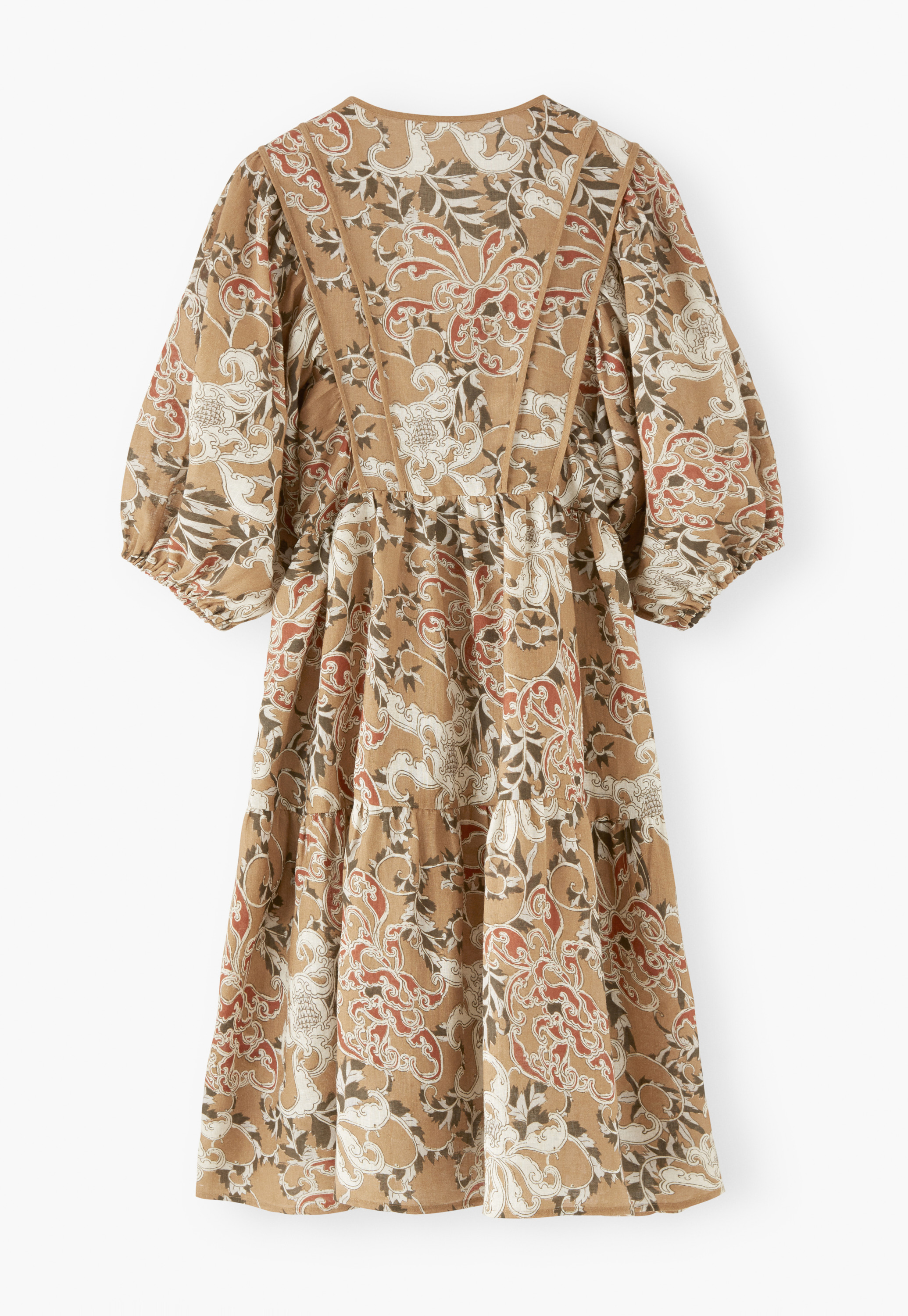 Wrap London - Printed linen dress