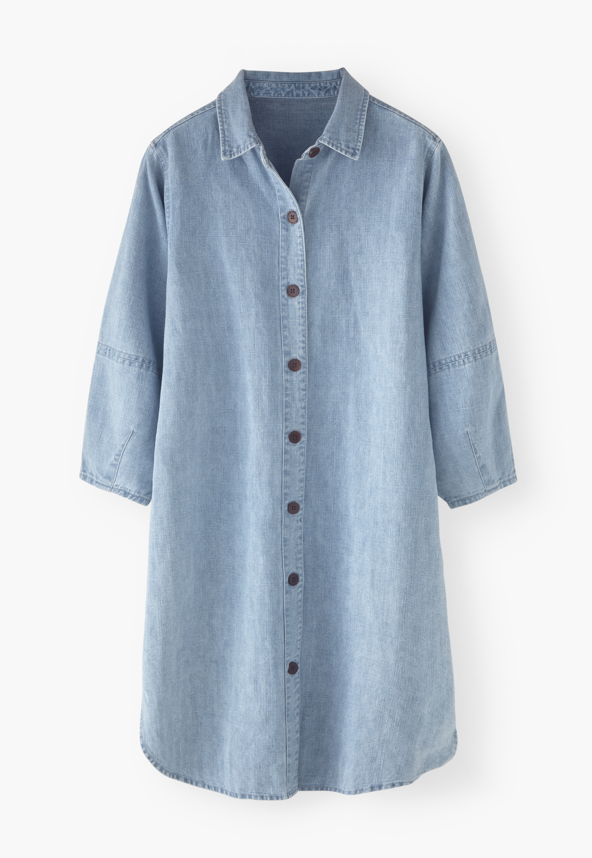 Wrap London Hemp organic cotton shirtdress