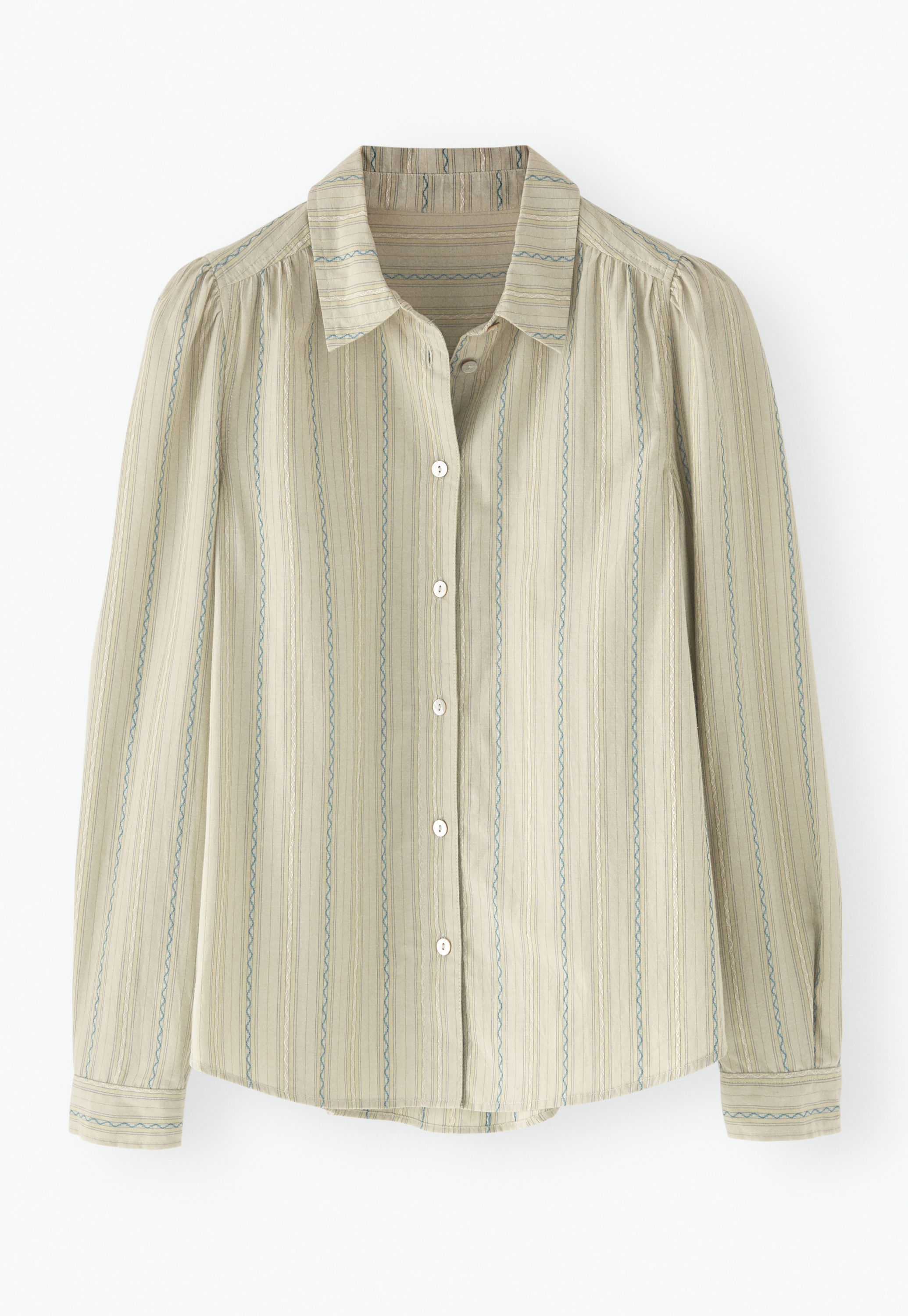 Wrap London - Striped cotton shirt