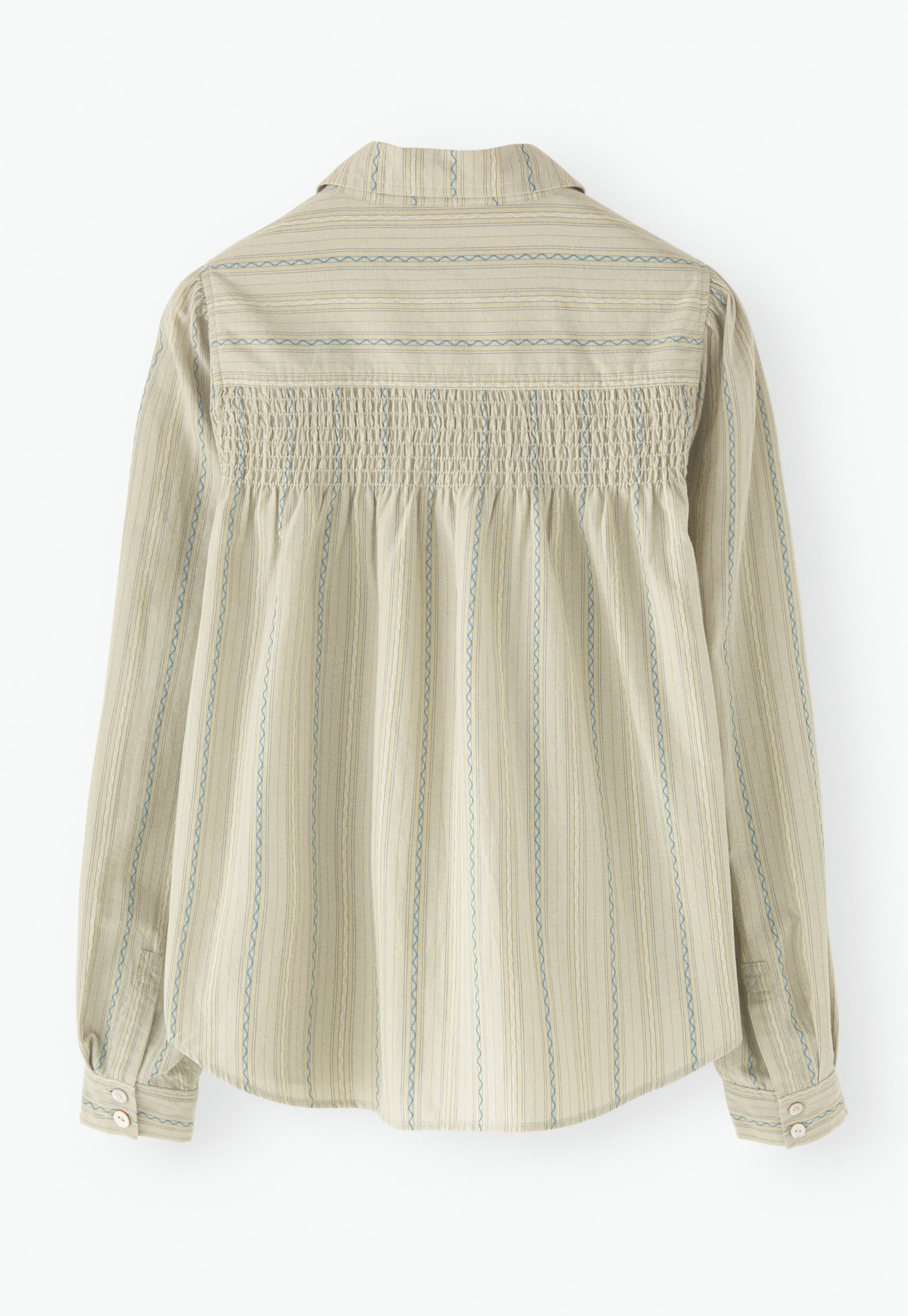 Wrap London - Striped cotton shirt