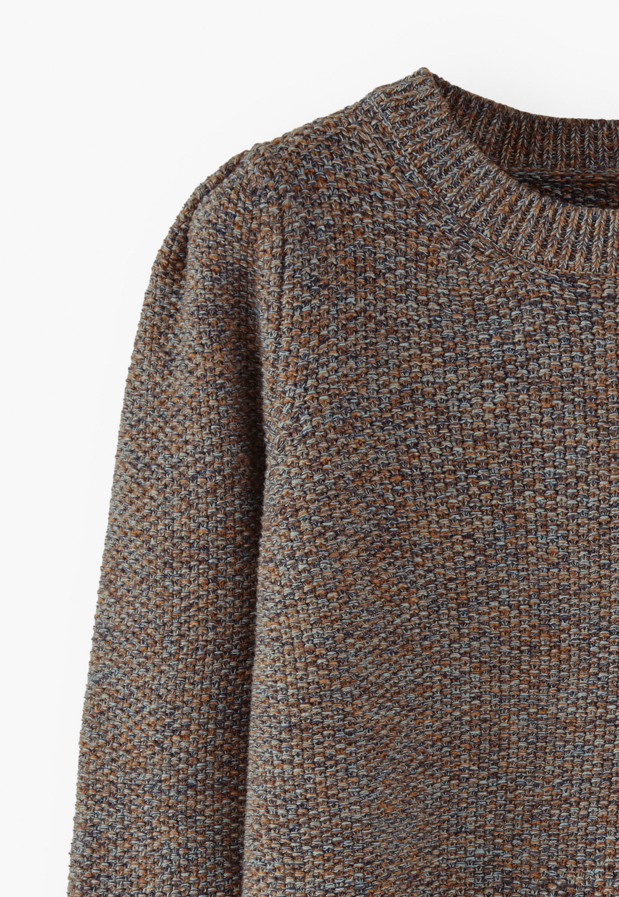 Wrap London - Organic cotton moss-stitch sweater