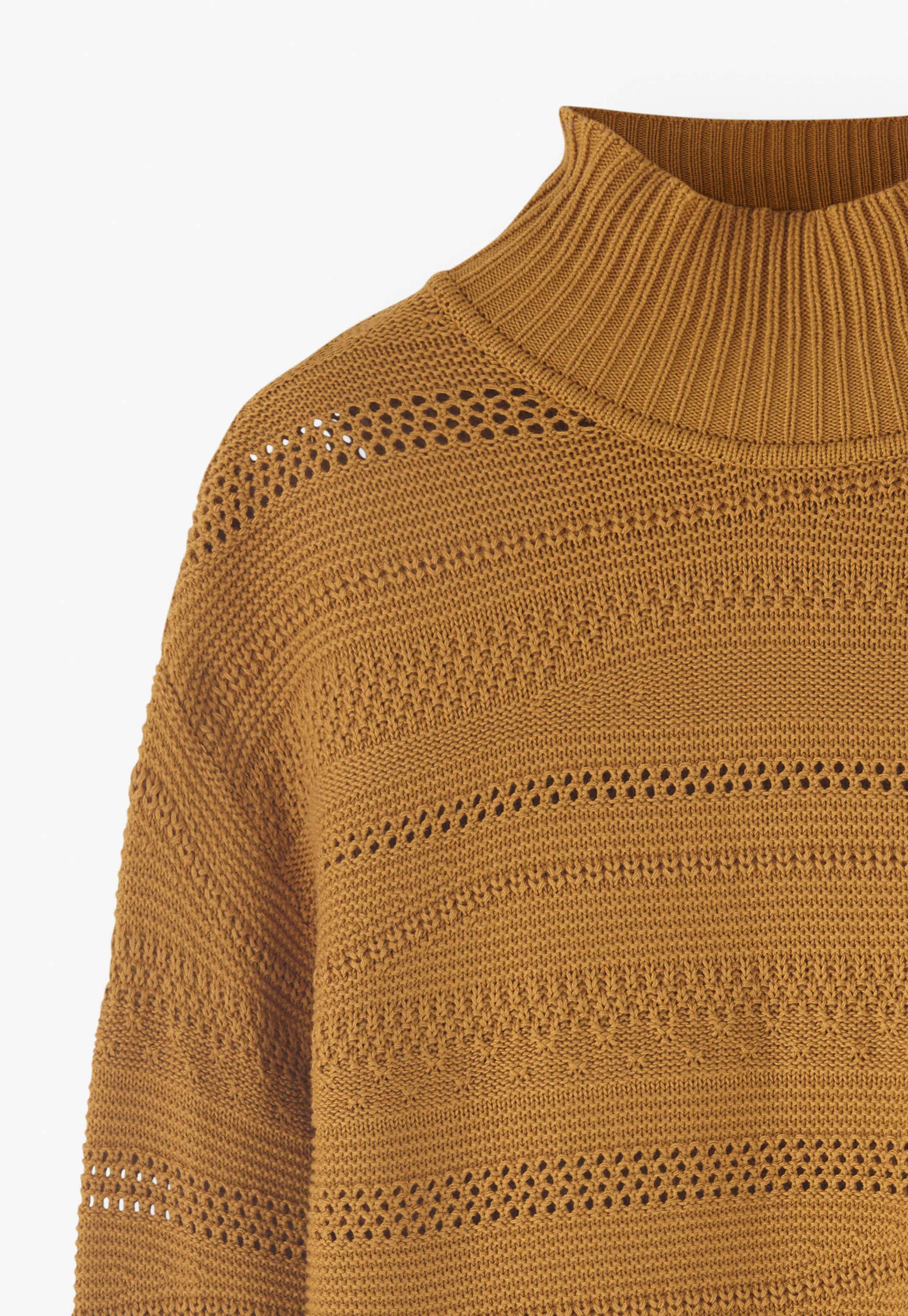 Mustard roll neck best sale