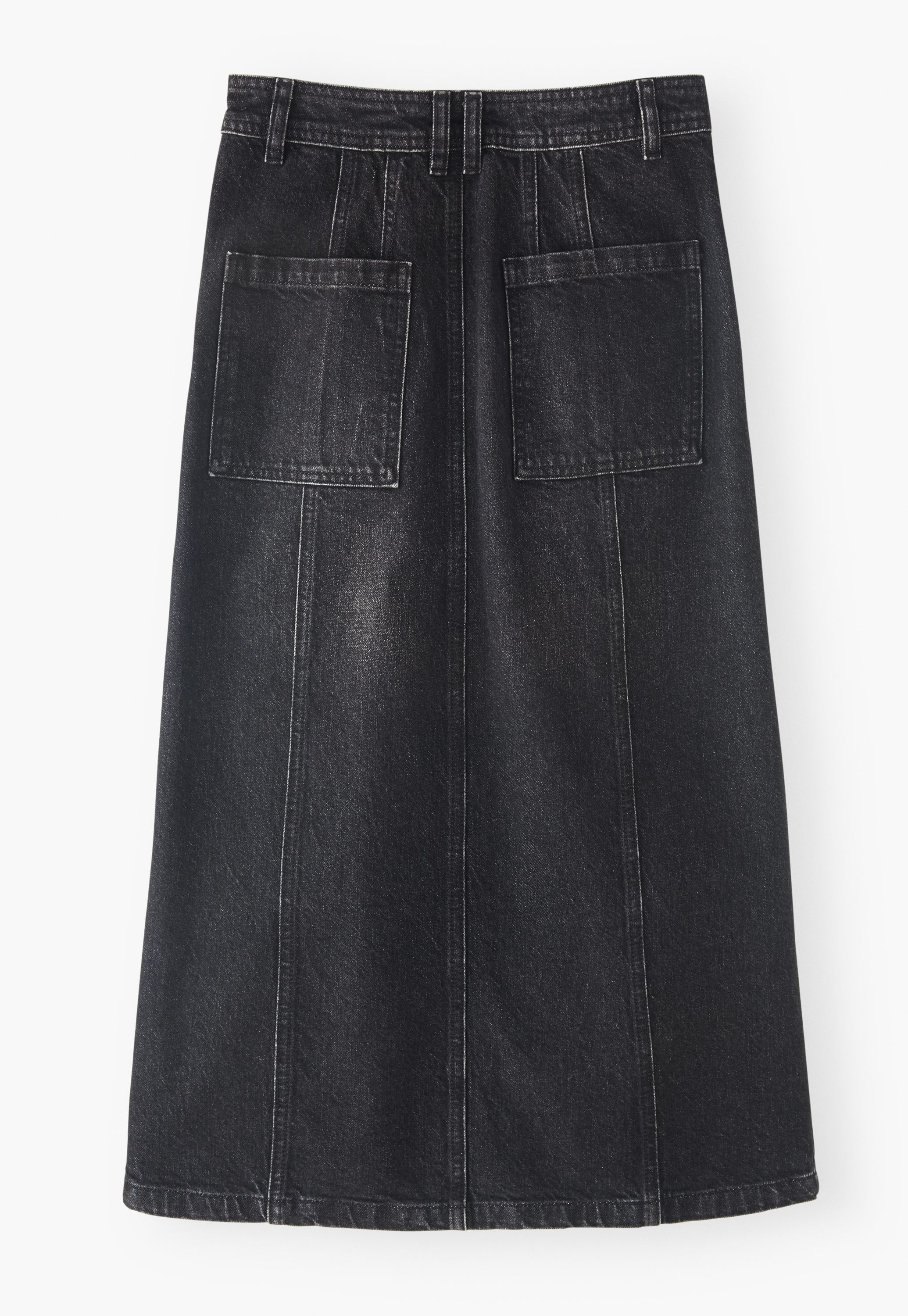 Wrap London - Denim pencil skirt