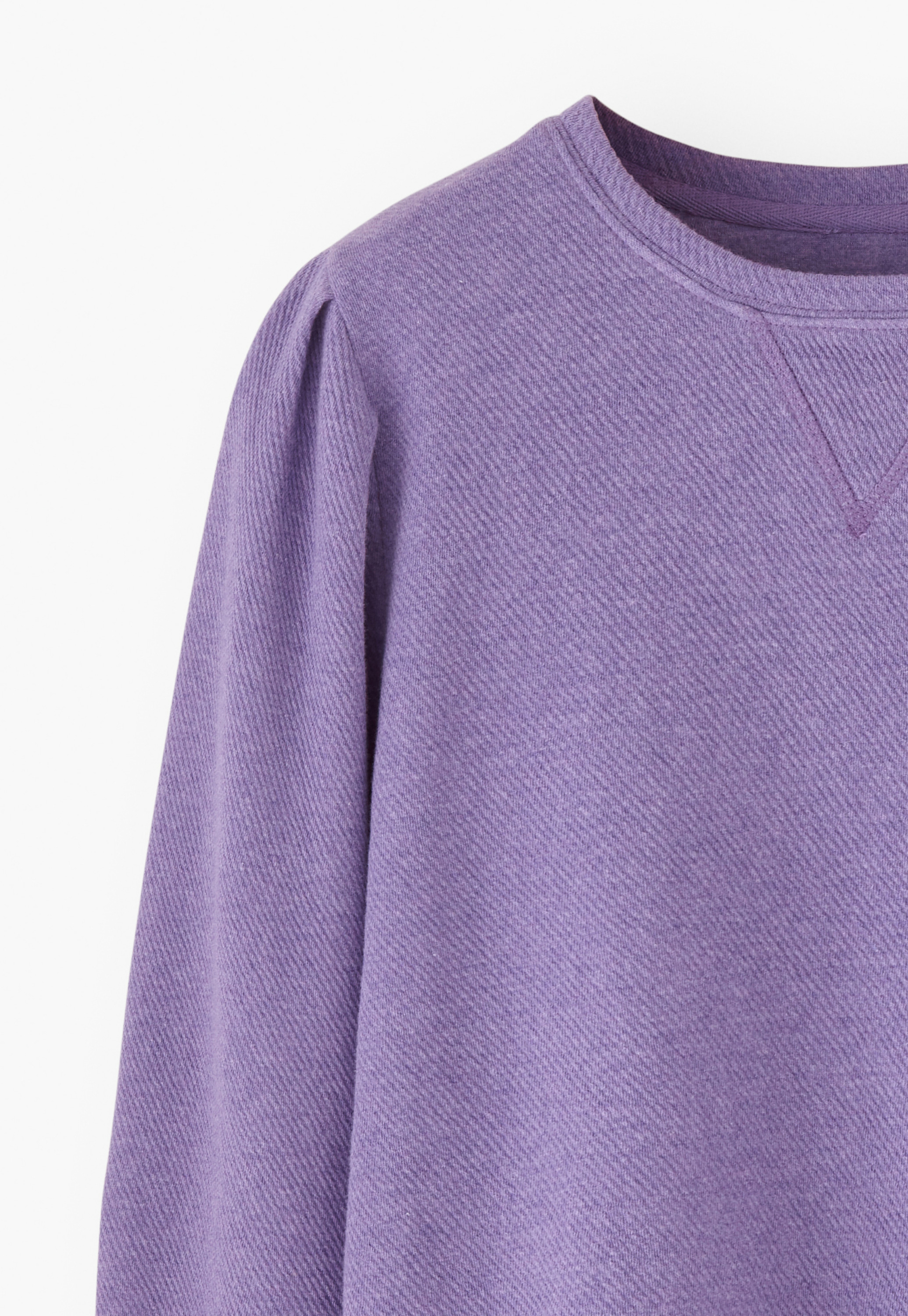 トップス LINEN/PAPER/WOOLWASHEDTWILLWPOCKETSHIRTS Wrap London - Cotton jersey pleat-sleeve sweatshirt