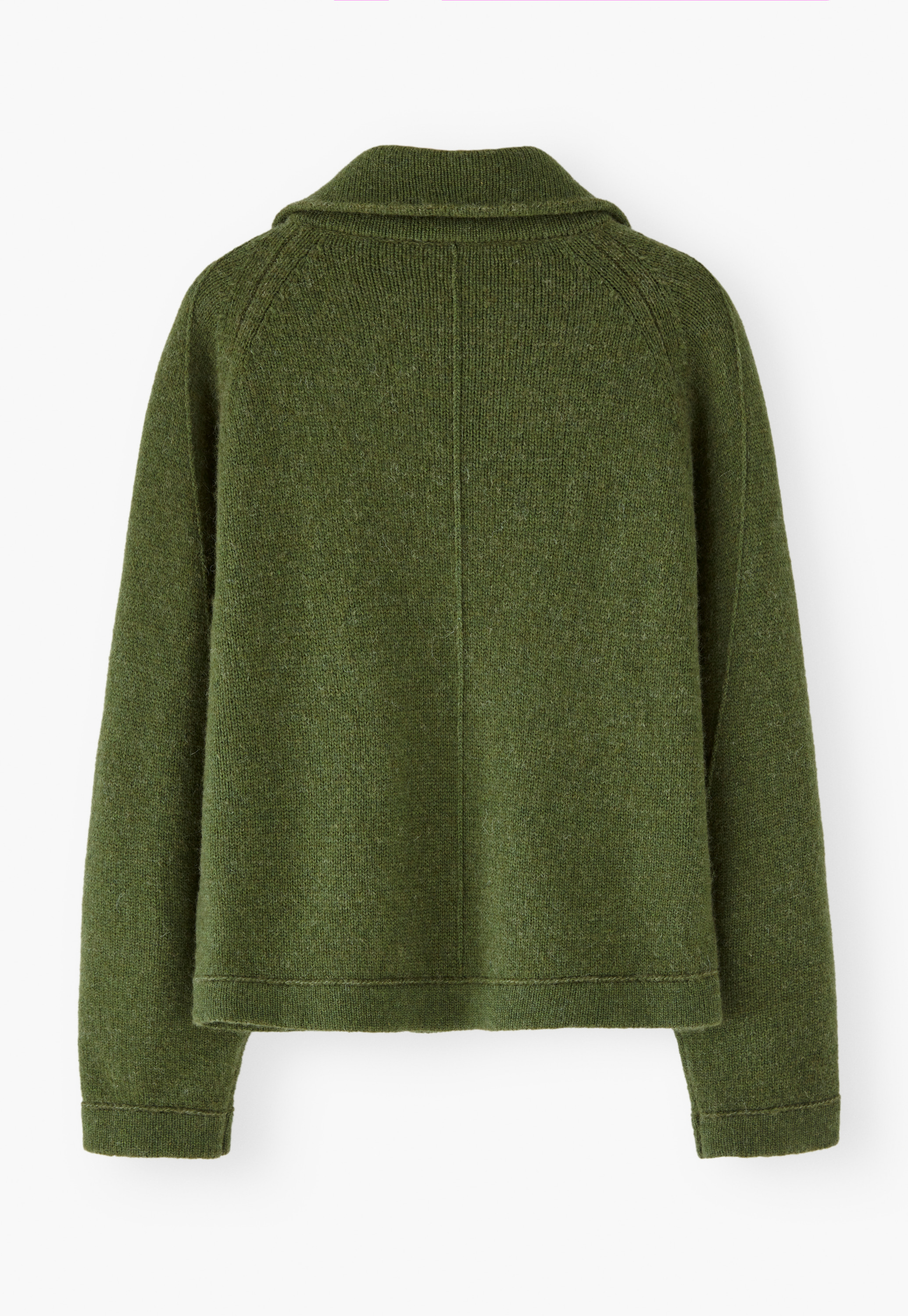 ジャケット JACKET IN ALPACA AND WOOL BLEND Wrap London - Lambswool & alpaca blend jacket