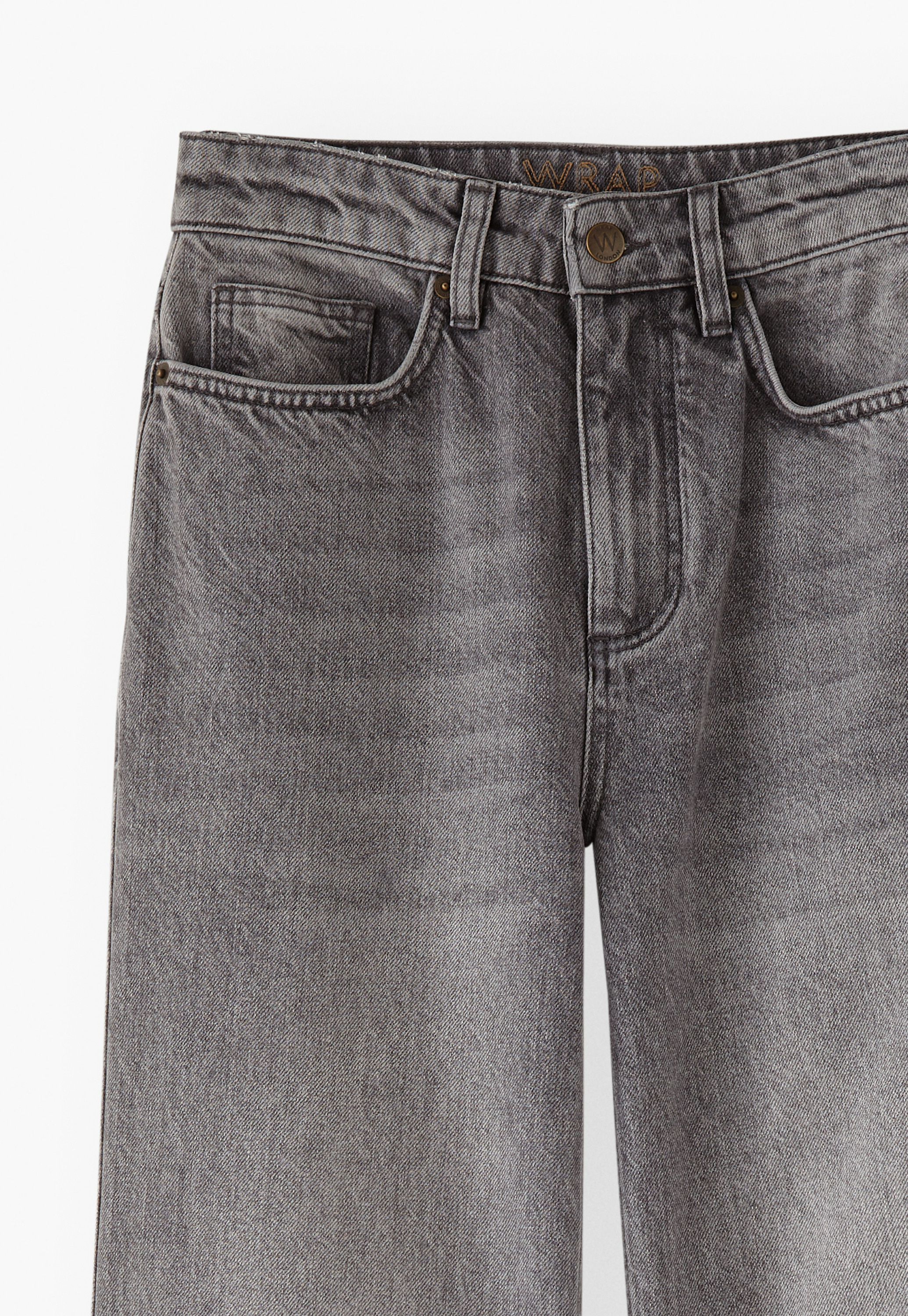 Wrap London - Recycled cotton boyfriend jeans