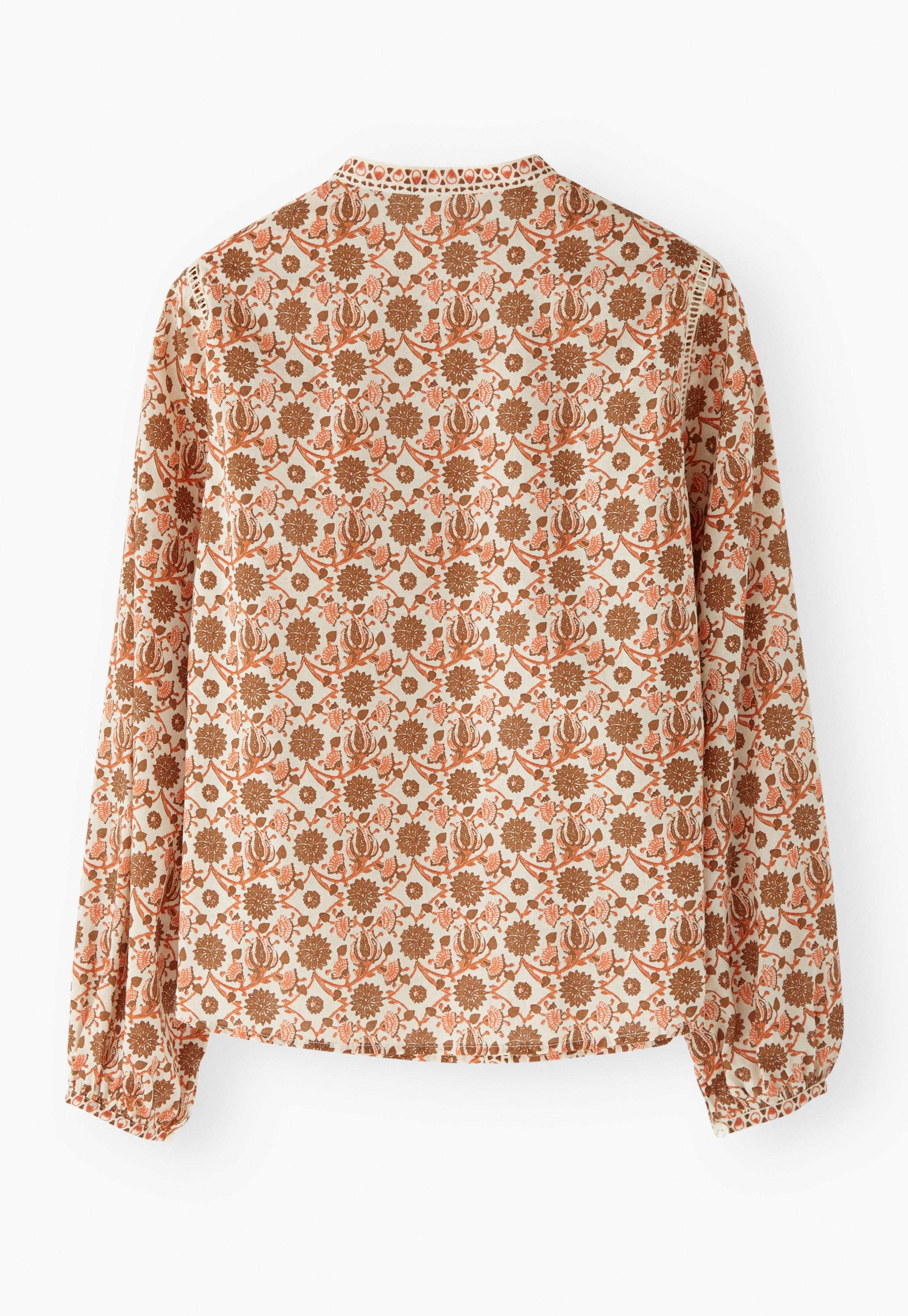 Wrap London - Printed cotton blouse
