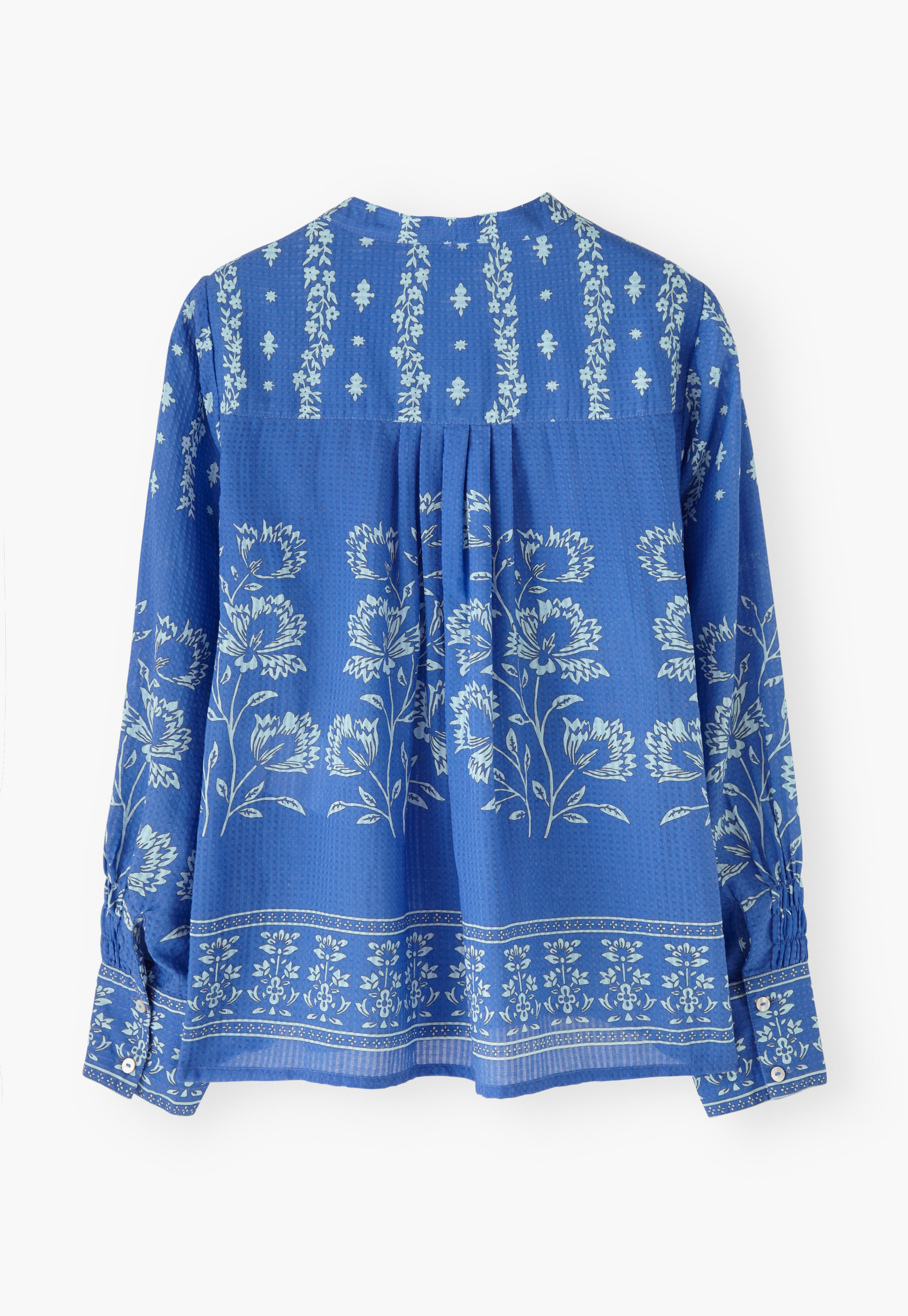 Wrap London - Printed modal blouse