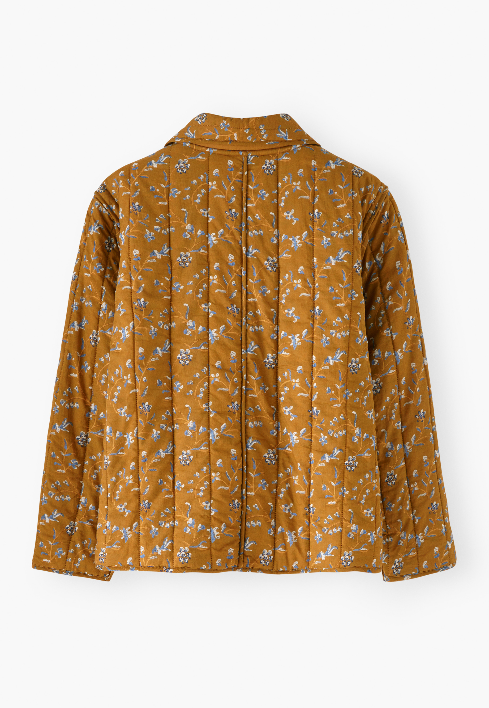 Wrap London - Printed cotton quilted jacket