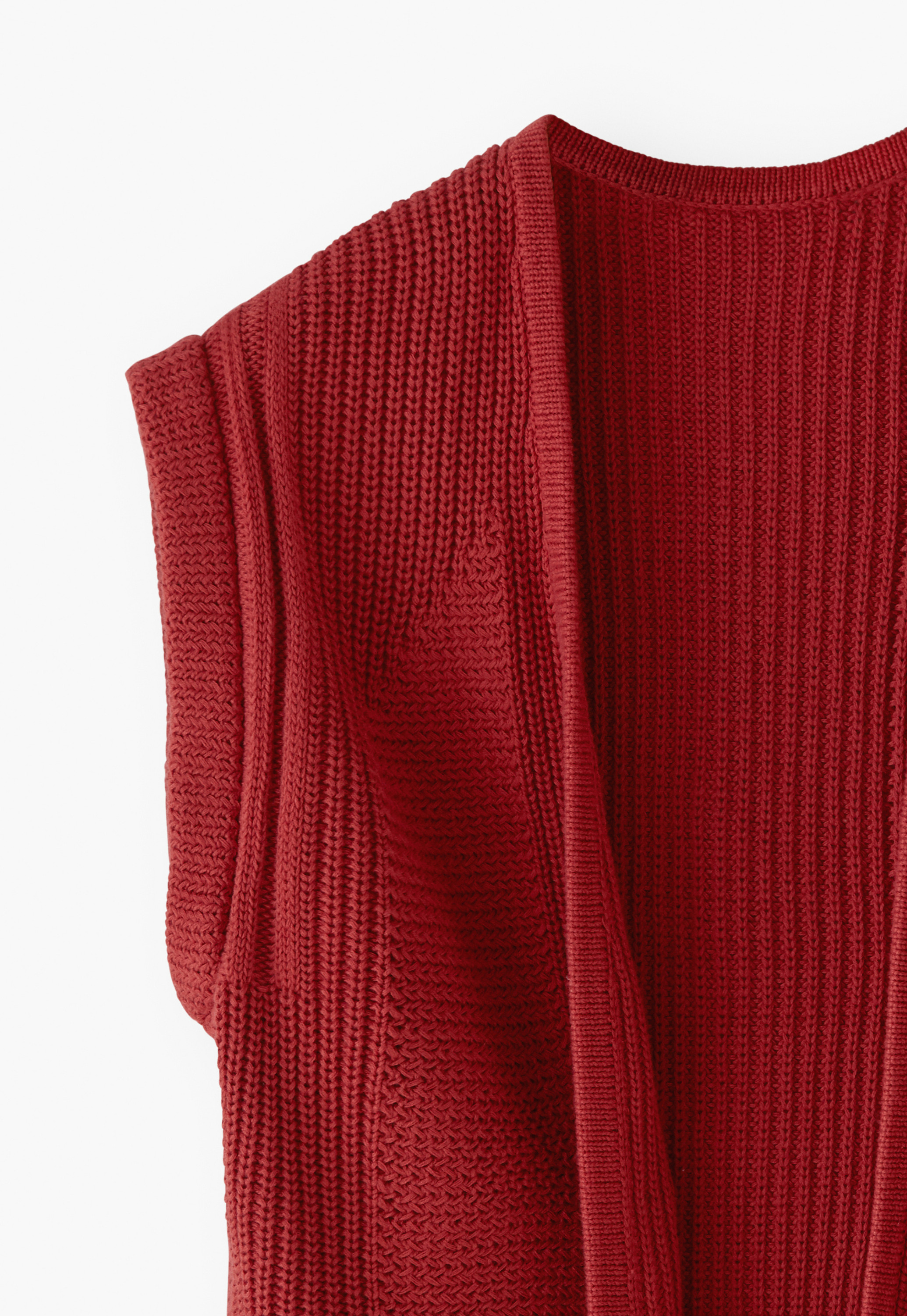 Wrap London - Organic cotton knitted gilet