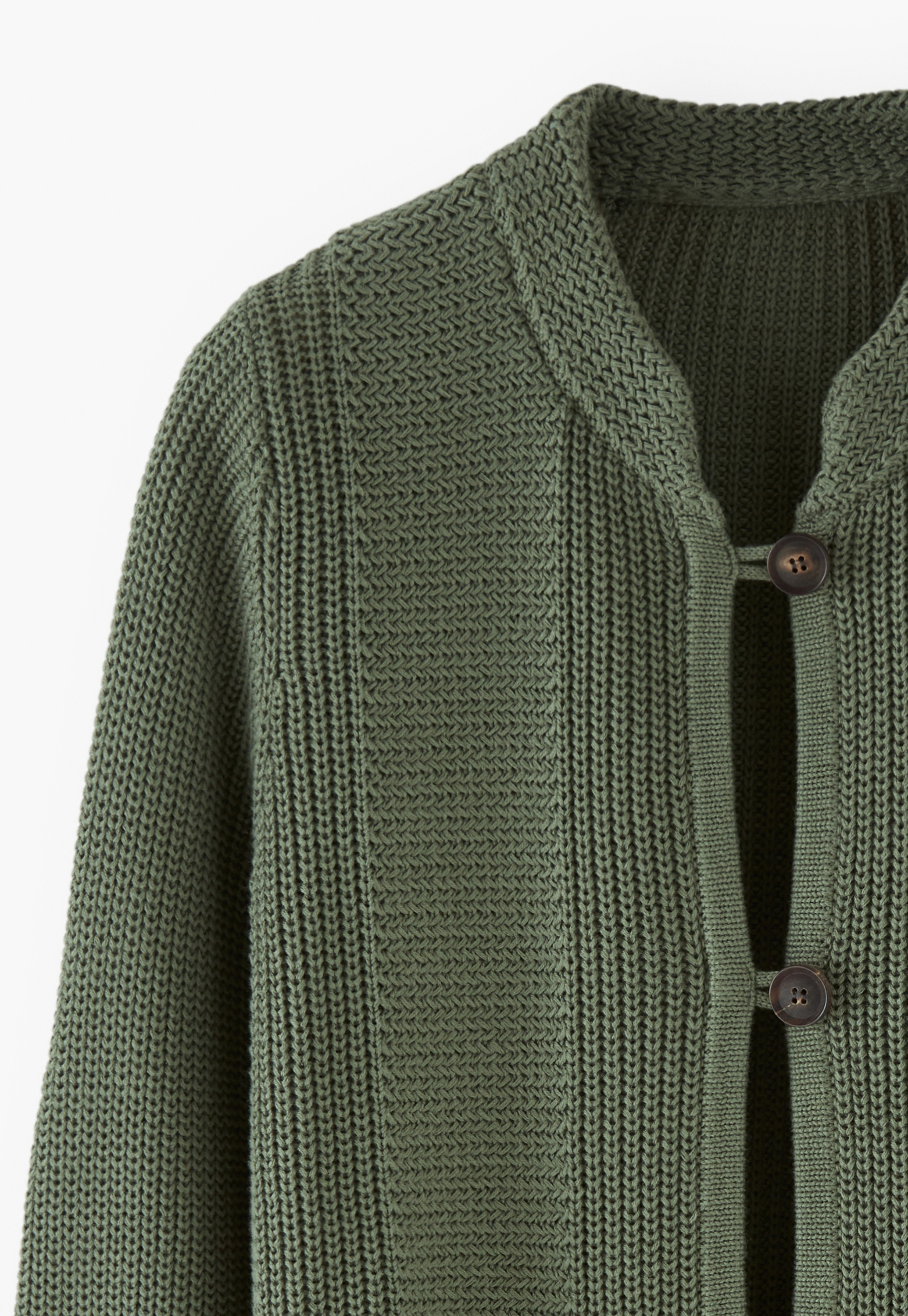 Wrap London - Organic cotton knitted jacket