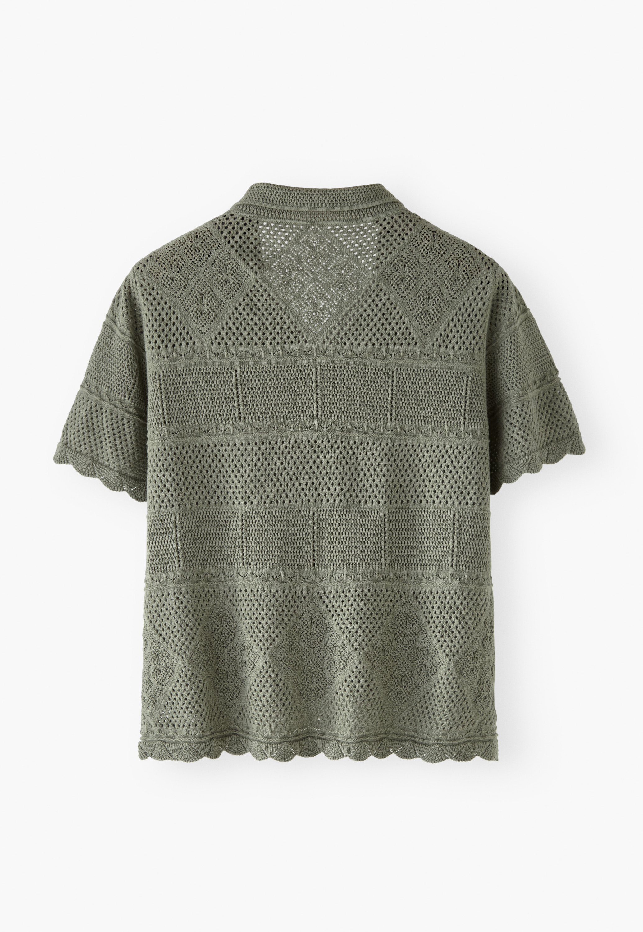 Wrap London - Knitted organic cotton shirt