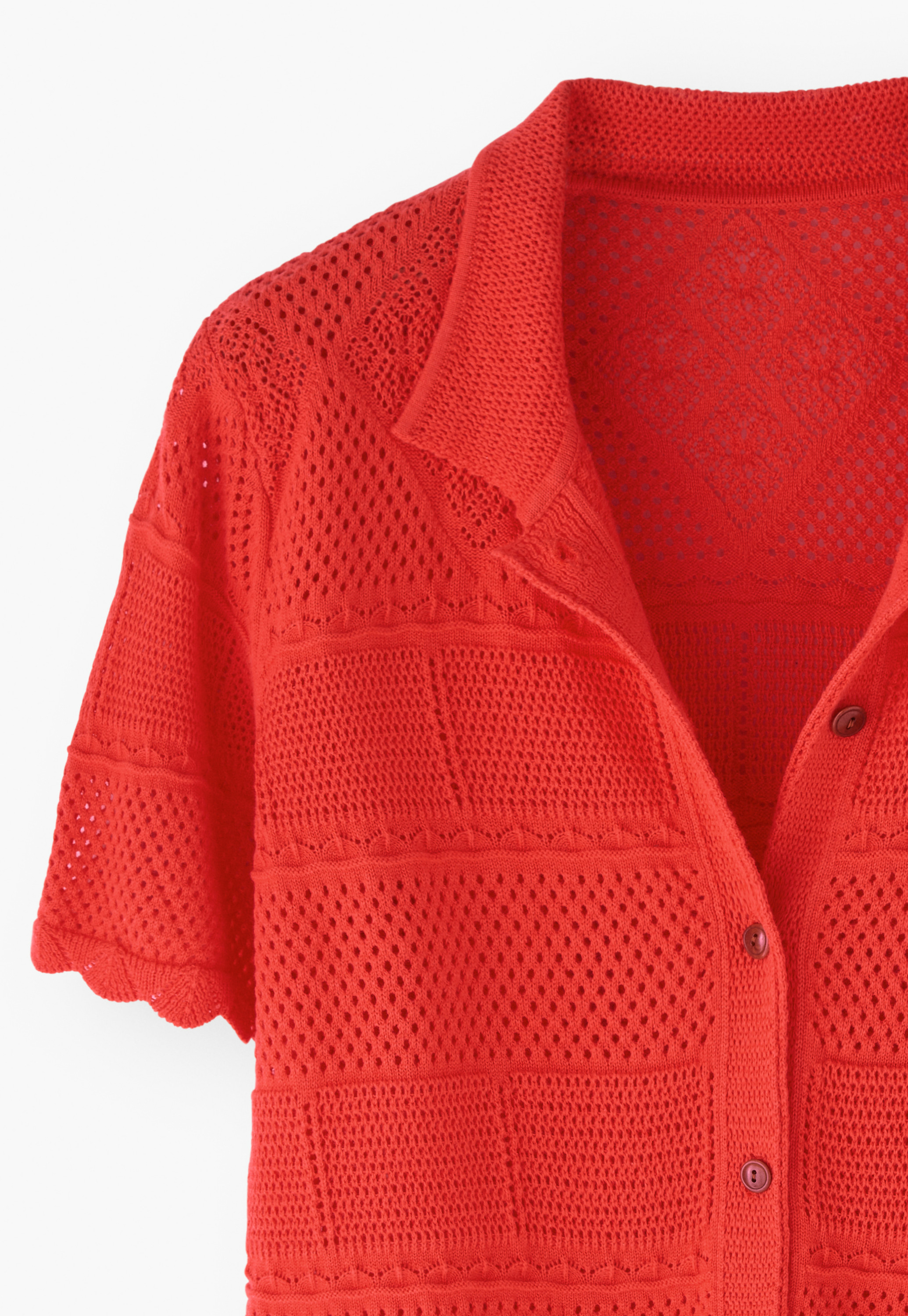 Wrap London - Knitted organic cotton shirt
