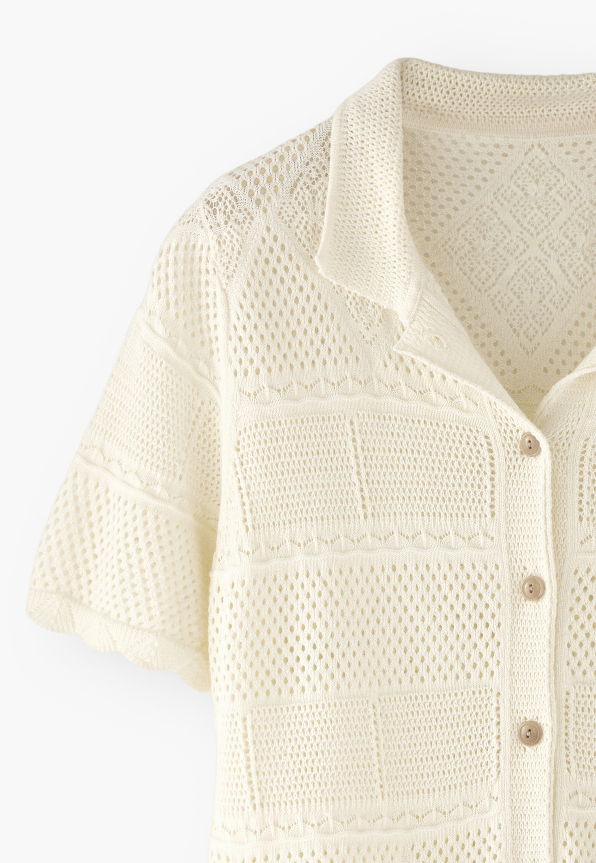 Wrap London - Knitted organic cotton shirt