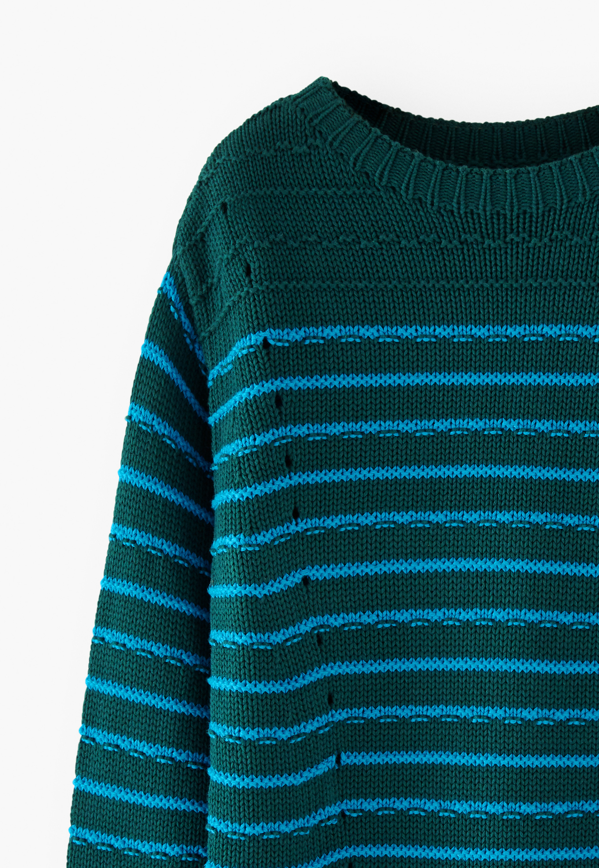 Wrap London - Cotton stripe sweater