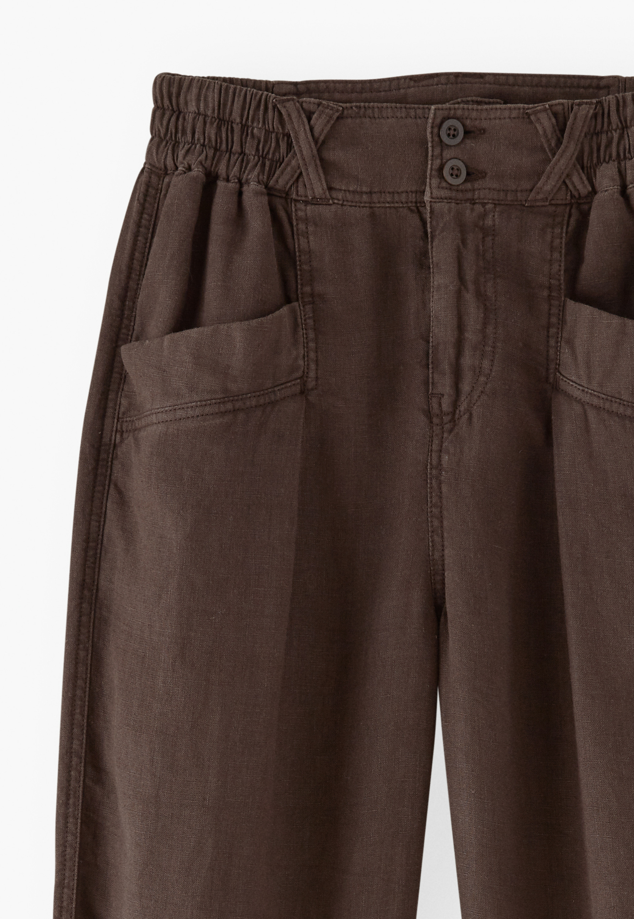 Wrap London - Linen balloon trousers