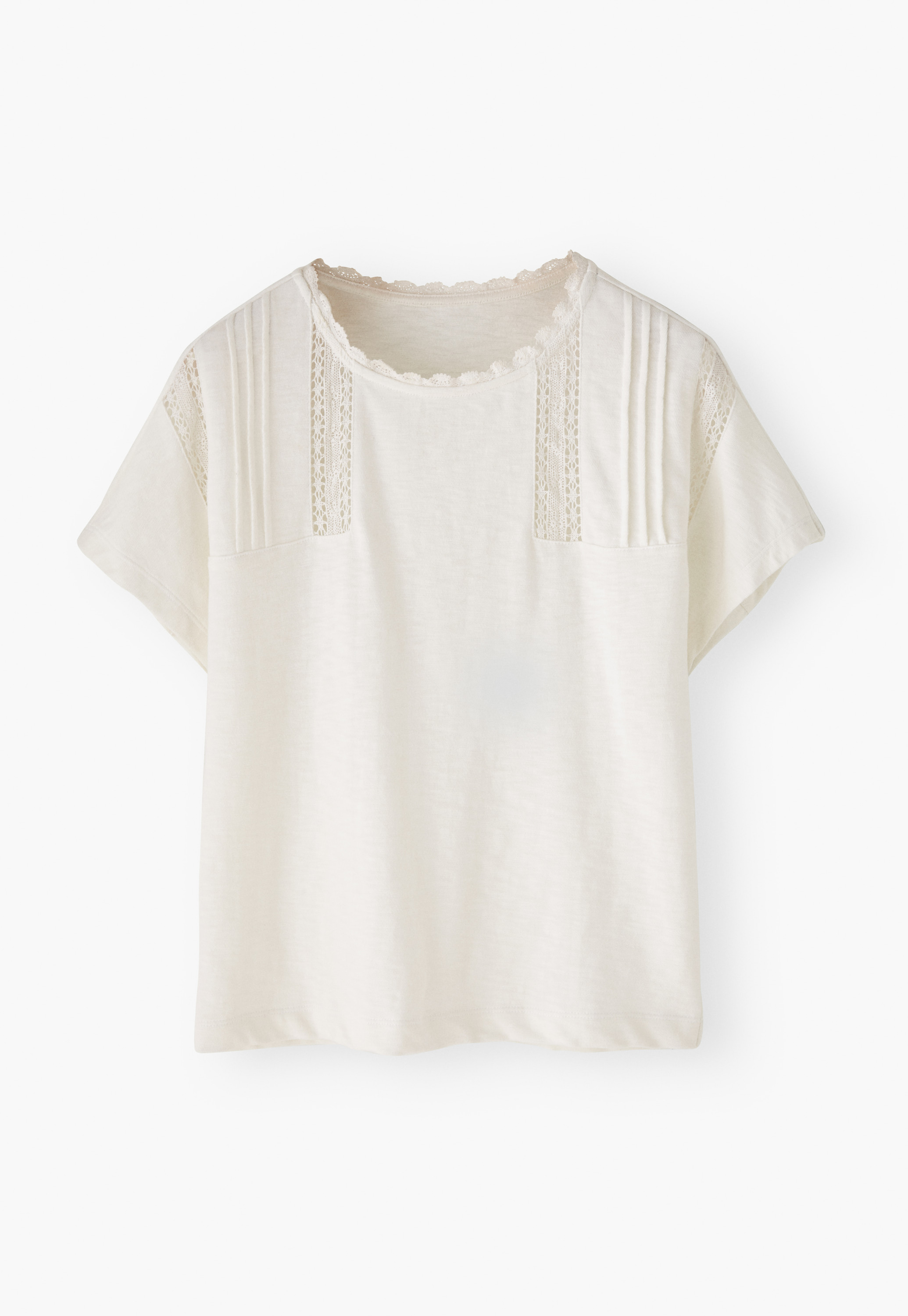 トップス Graphpaper NORMAL EXPERT COTTON JERSEY Wrap London - Cotton jersey lace top
