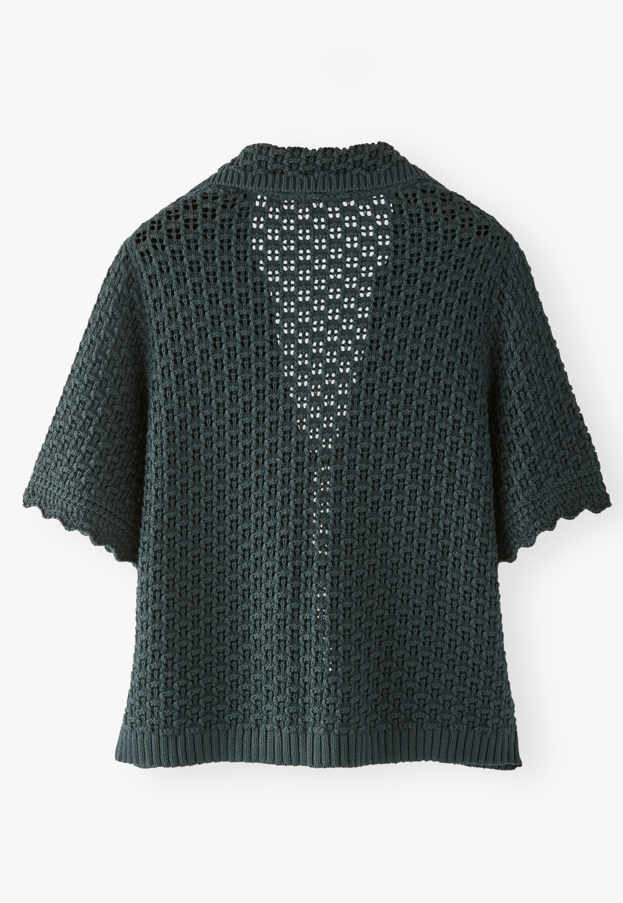 Wrap London - Organic cotton tie-front sweater
