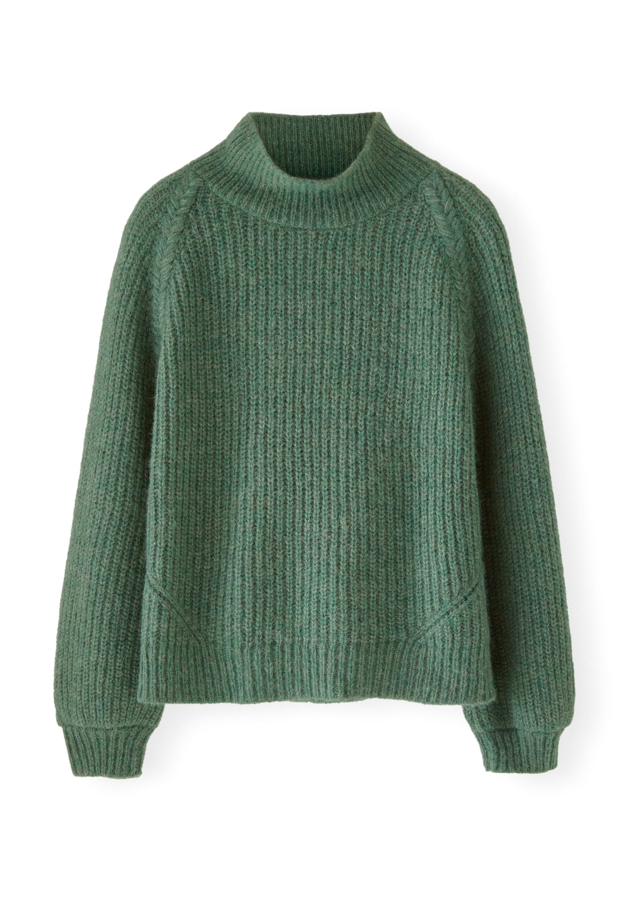 Wrap London - Alpaca-blend rib-stitch sweater