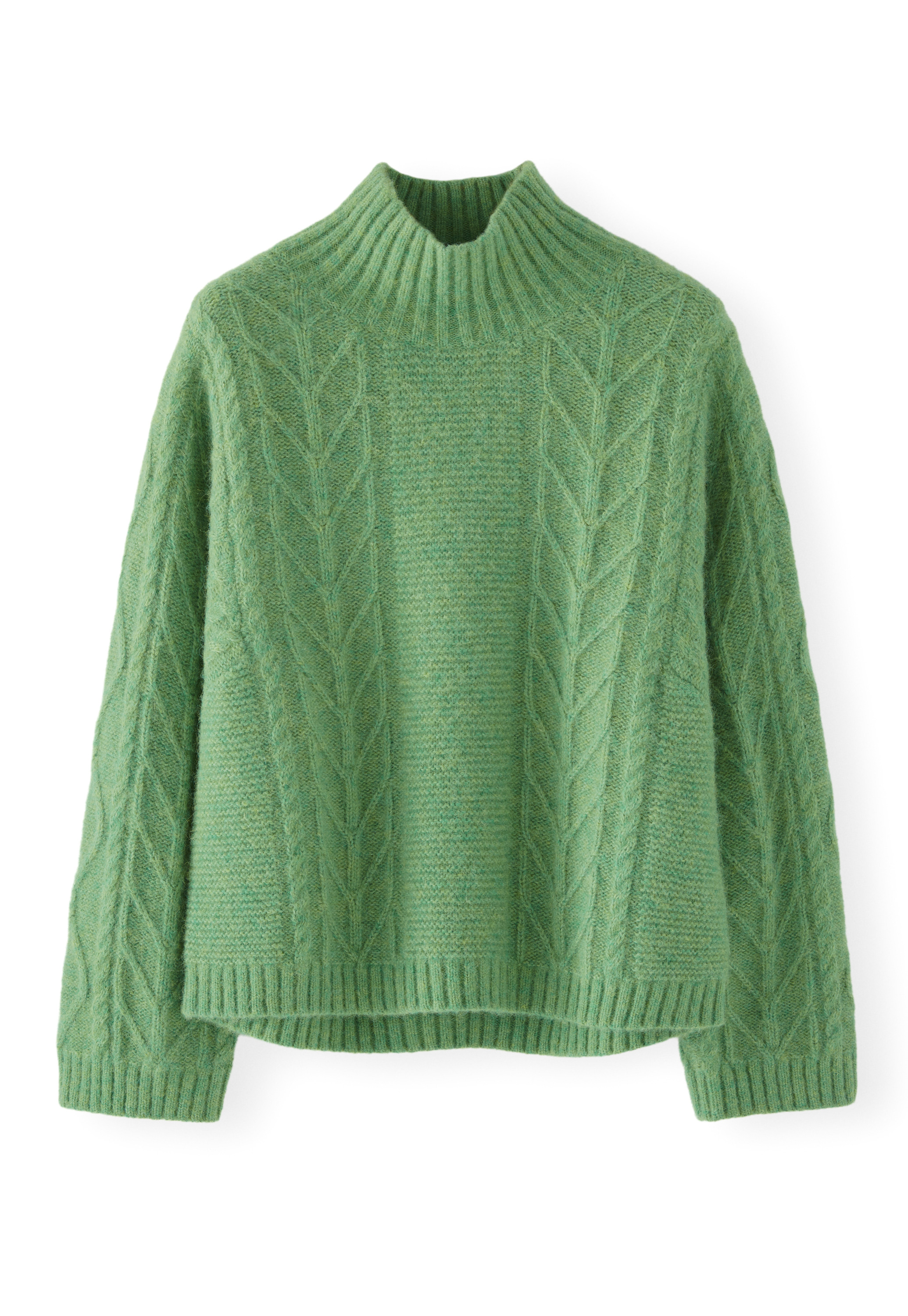 Wrap London - Alpaca-blend cable-knit sweater