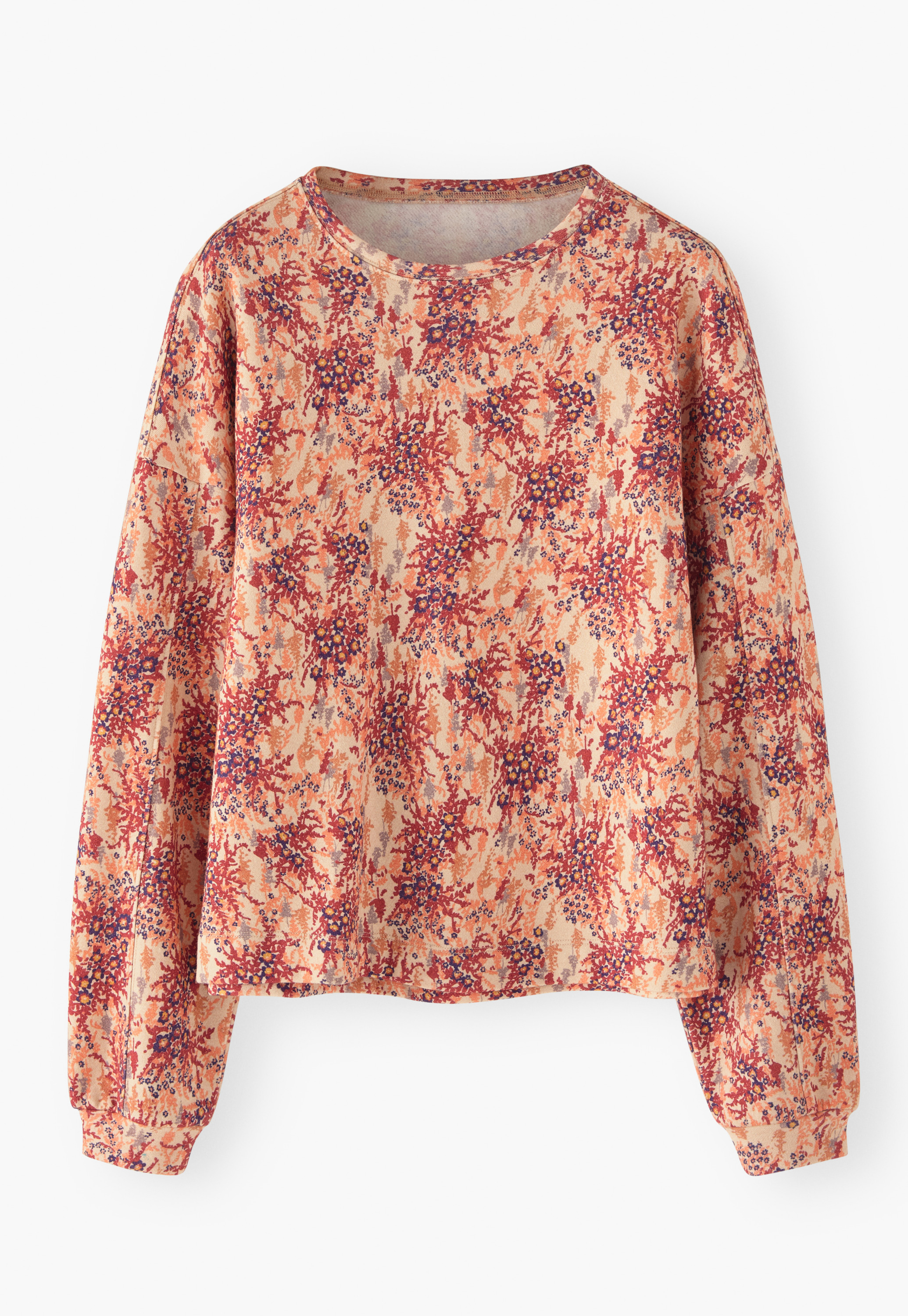 売れ筋商品|||タハリエーエスエル  カットソー トップス レディース Women's Fine-Rib Crewneck Sweater T-Shirt Rasberry Heritage Crewneck Sweatshirt - Red | Levi's® US