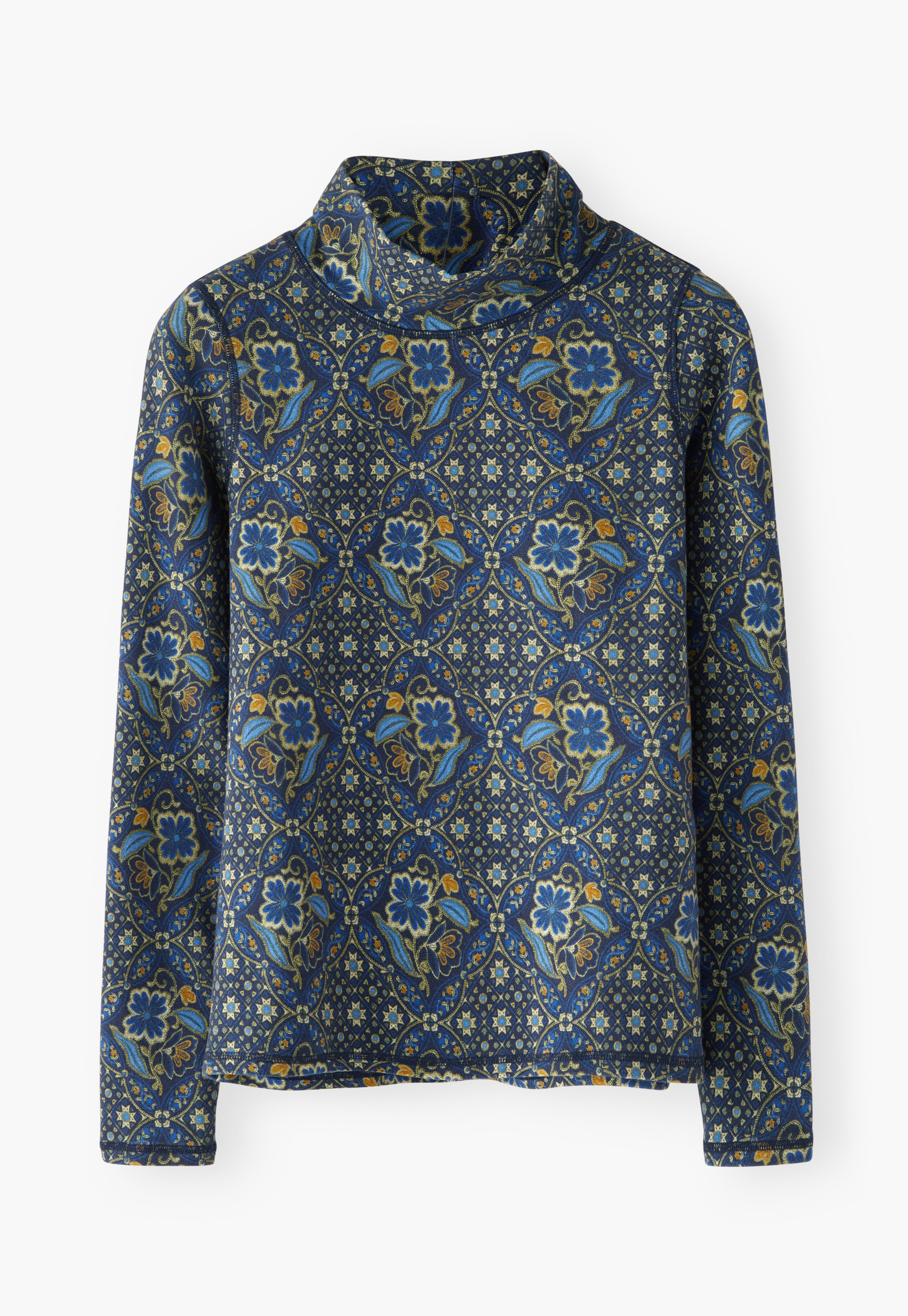 Wrap London Printed organic cotton hemp jersey top