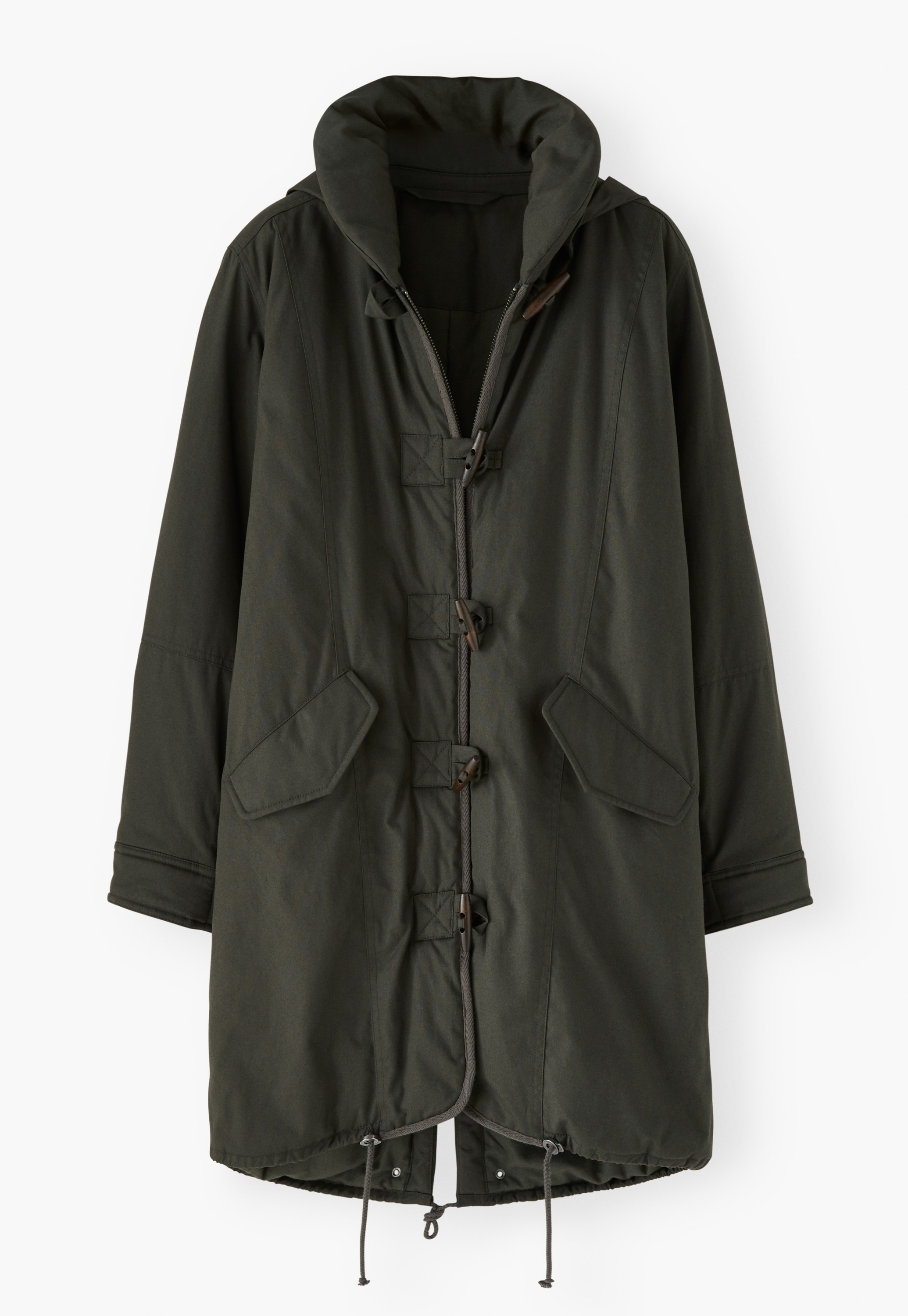 Wrap London - Cotton shawl parka