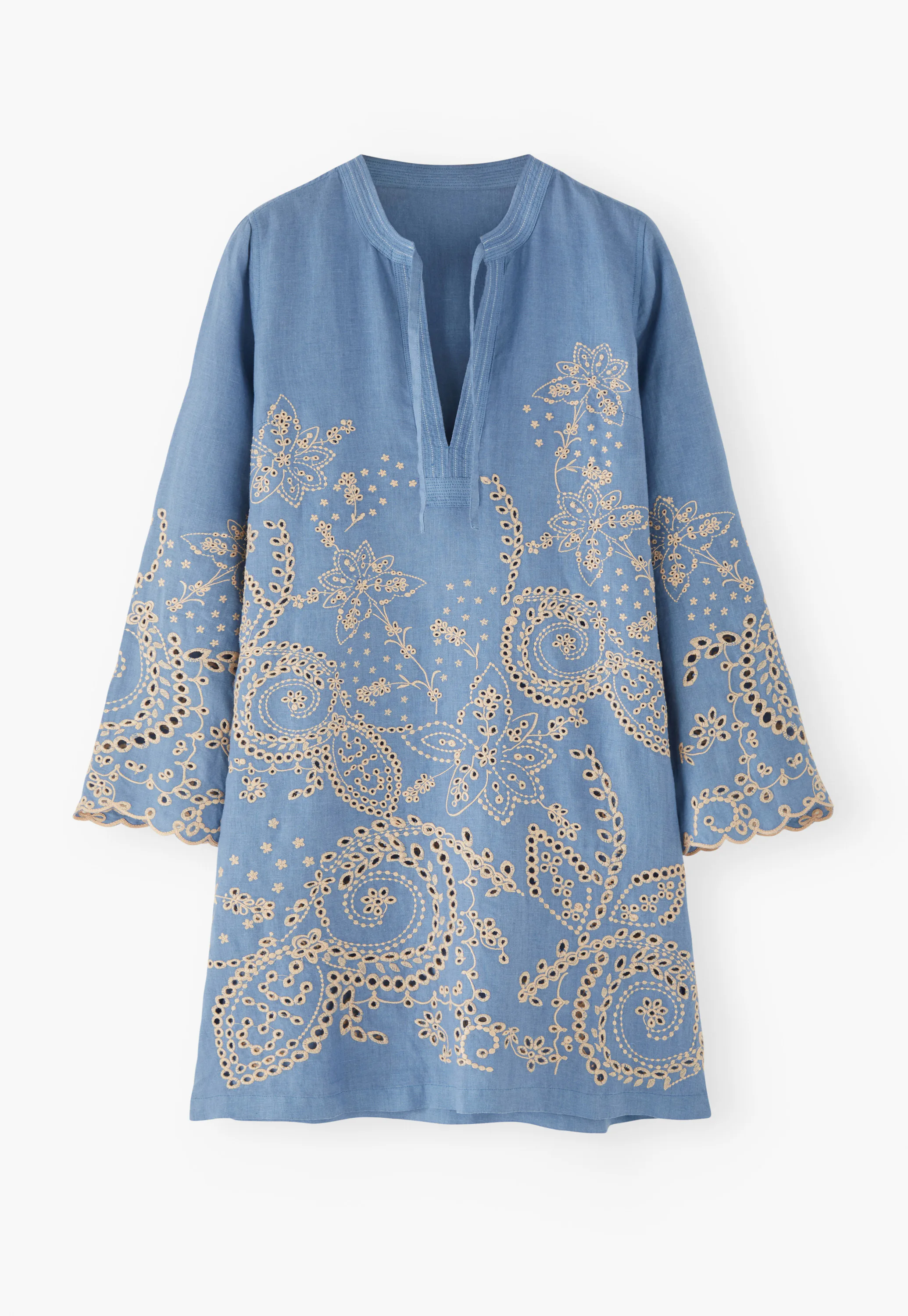 Cutwork linen dress Cutwork linen dress