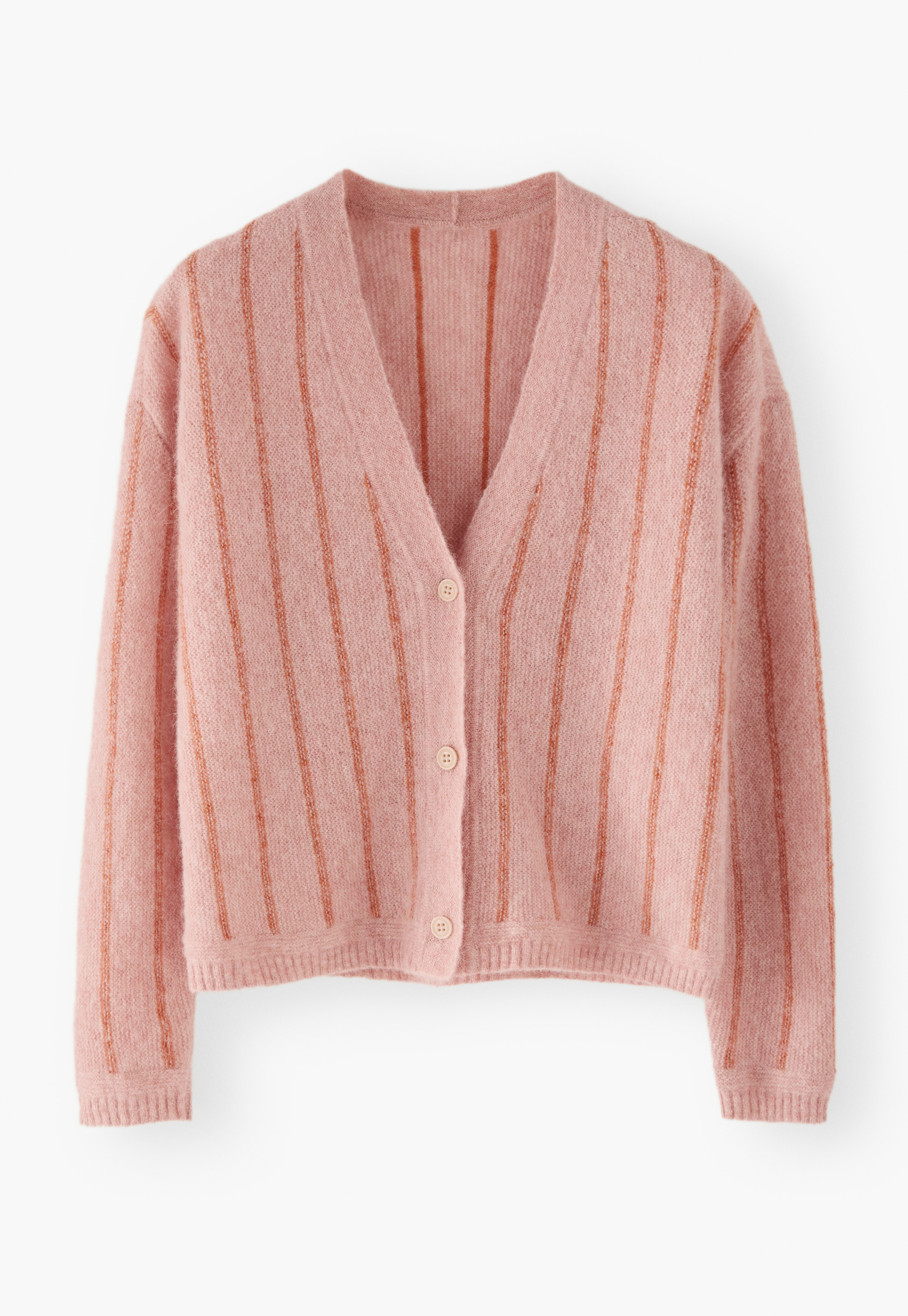 Wrap London - Alpaca-blend striped cardigan
