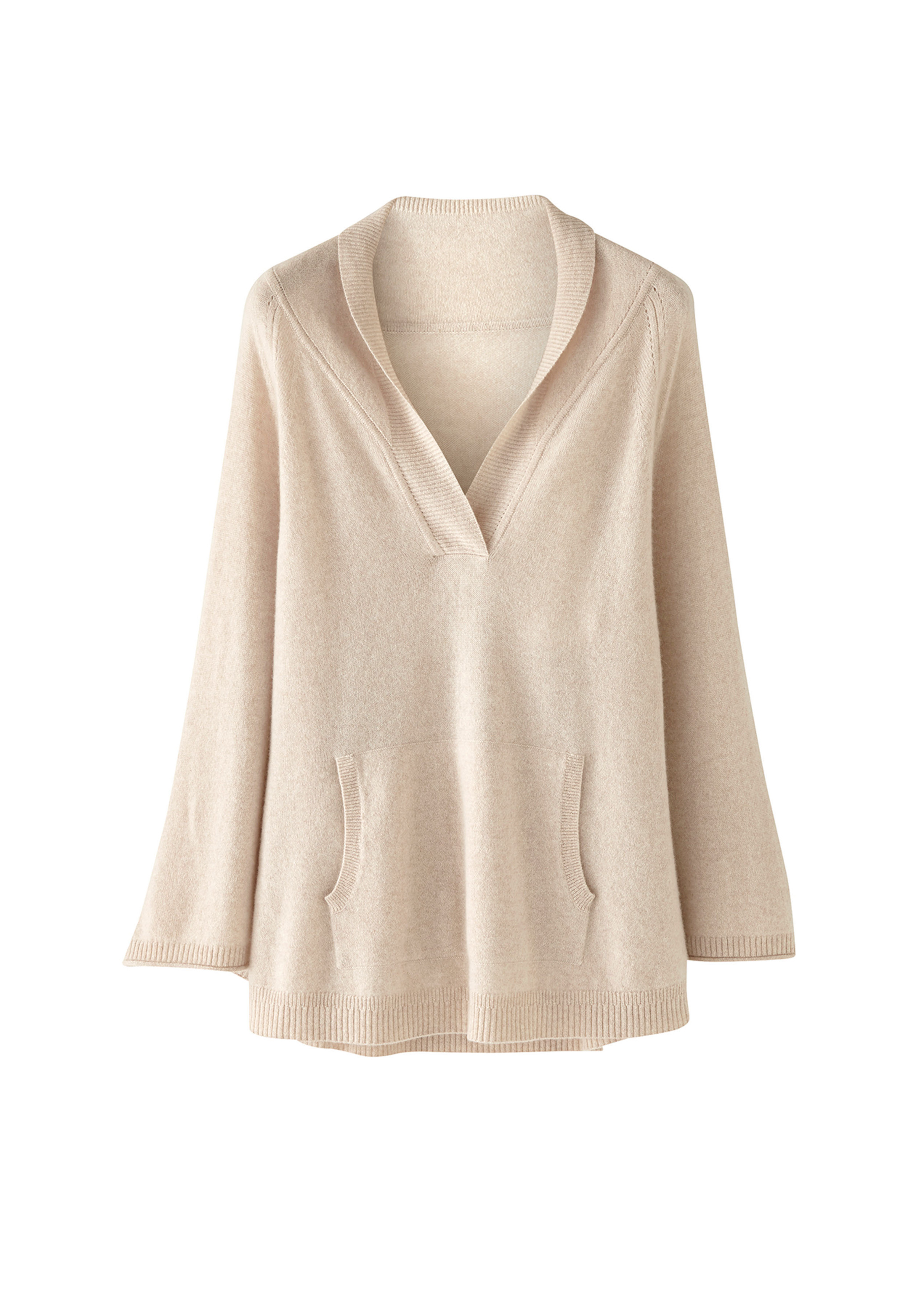 Cashmere wrap jumper discount