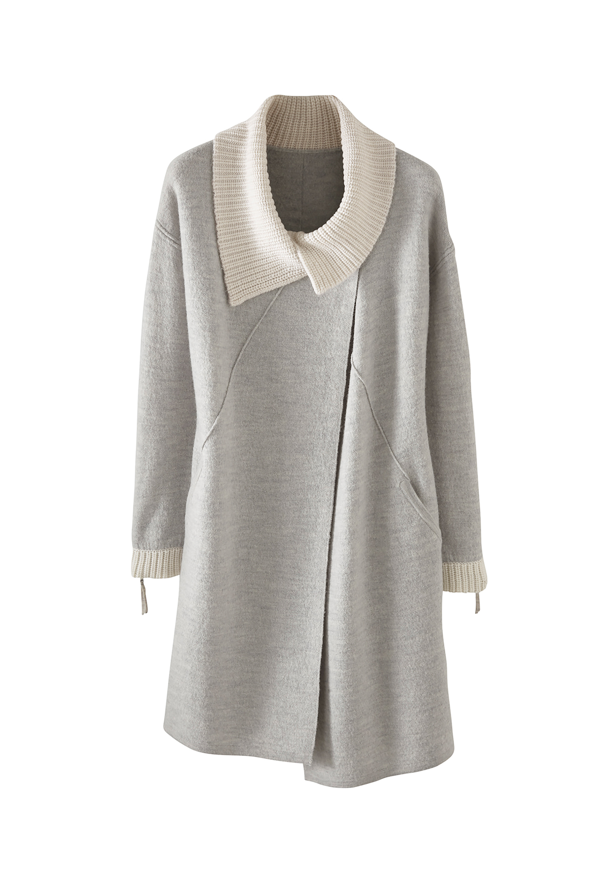 allsaints drina ribbed cardigan