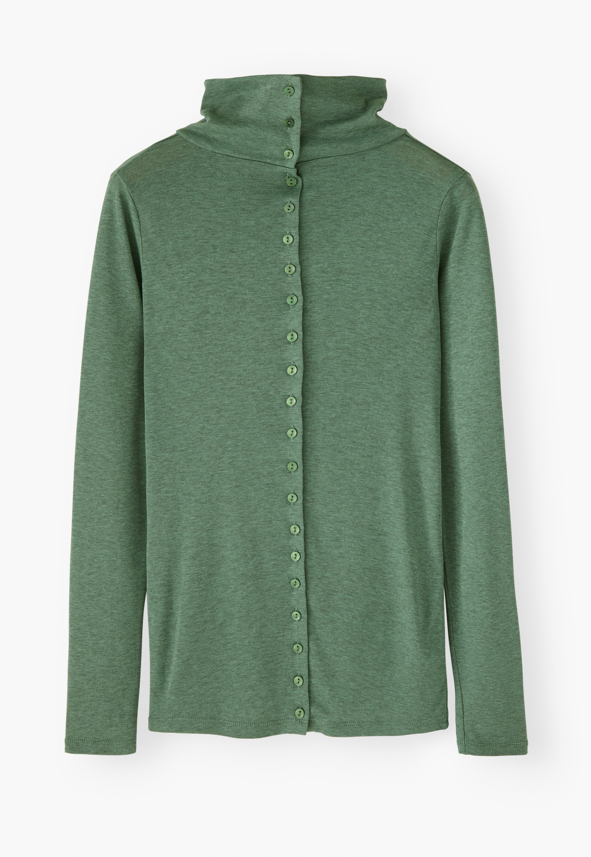 Wrap London - Button-through Tencel & cotton top