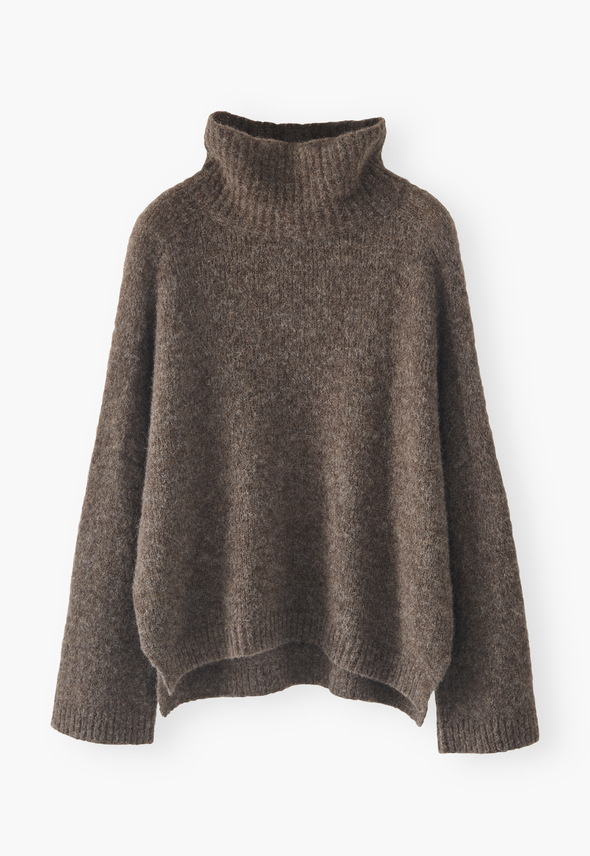 Wrap London High-Neck Alpaca \u0026 Wool Sweater