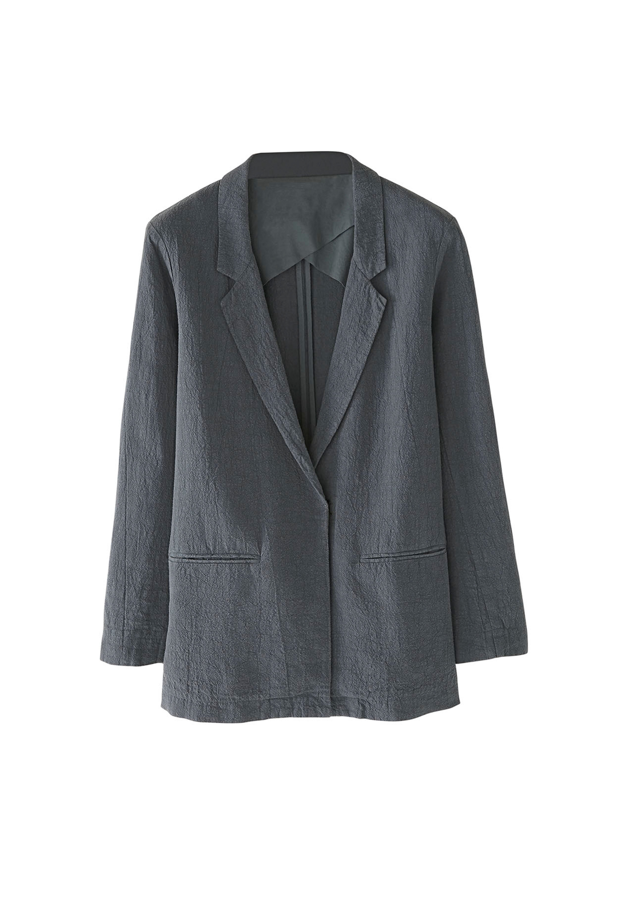 longline linen jacket
