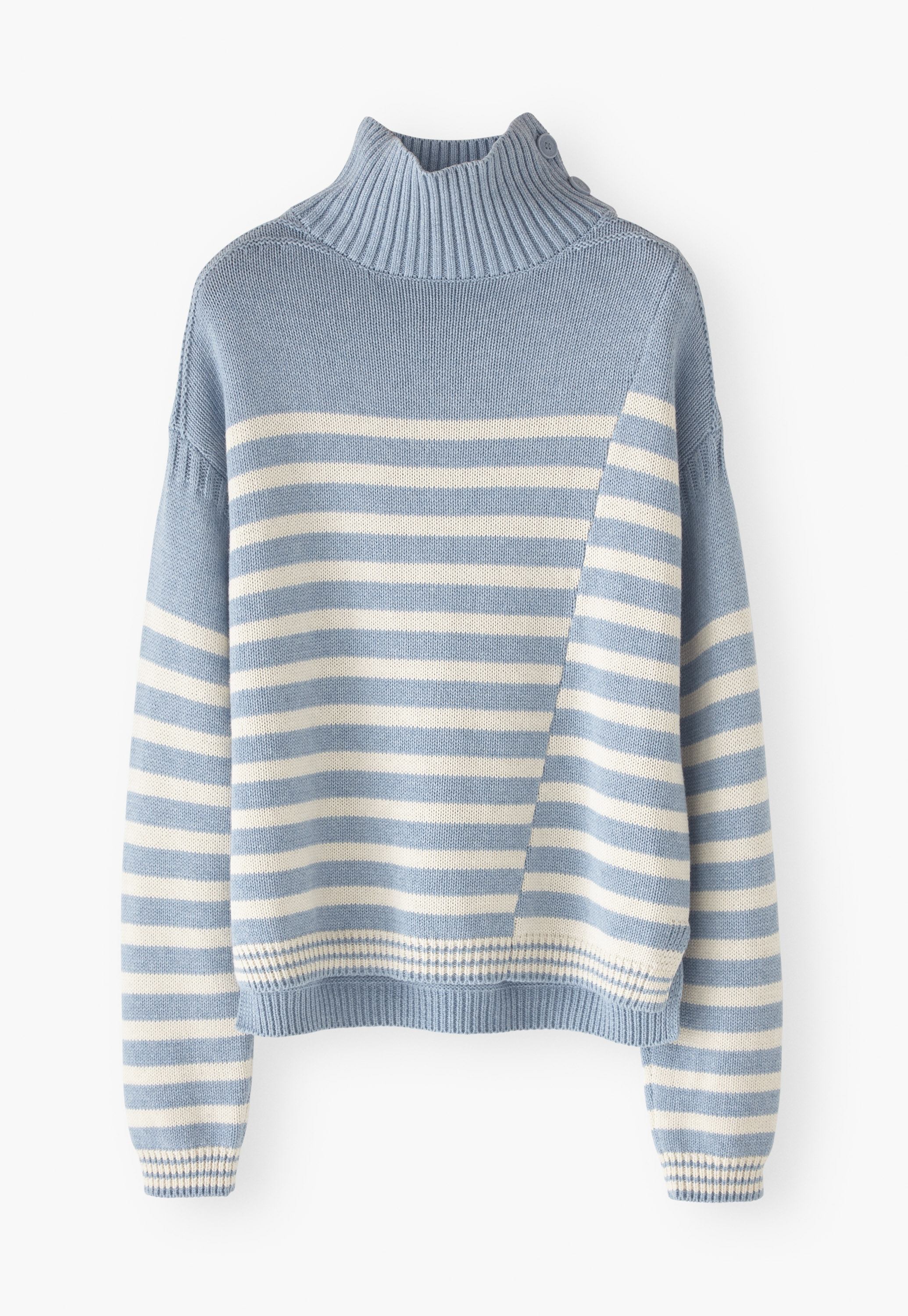 cotton striped sweater