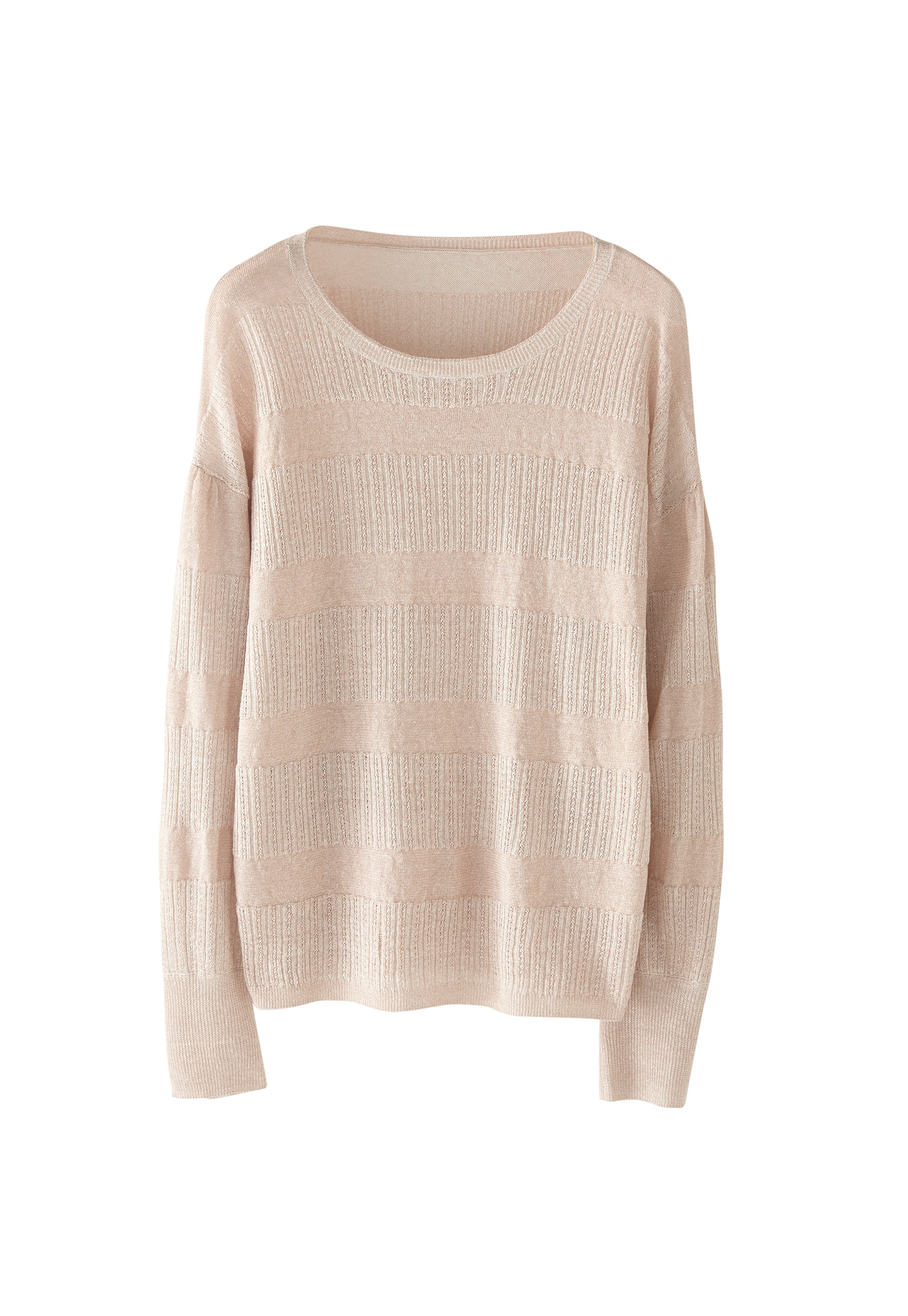 Wrap London - Linen and lurex sweater