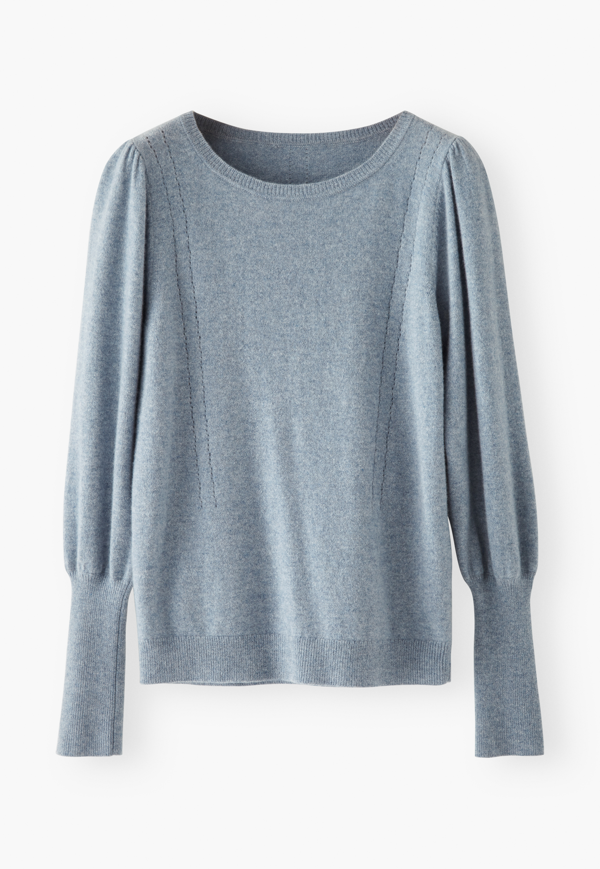 Wrap London - Blouson-sleeve cashmere 
