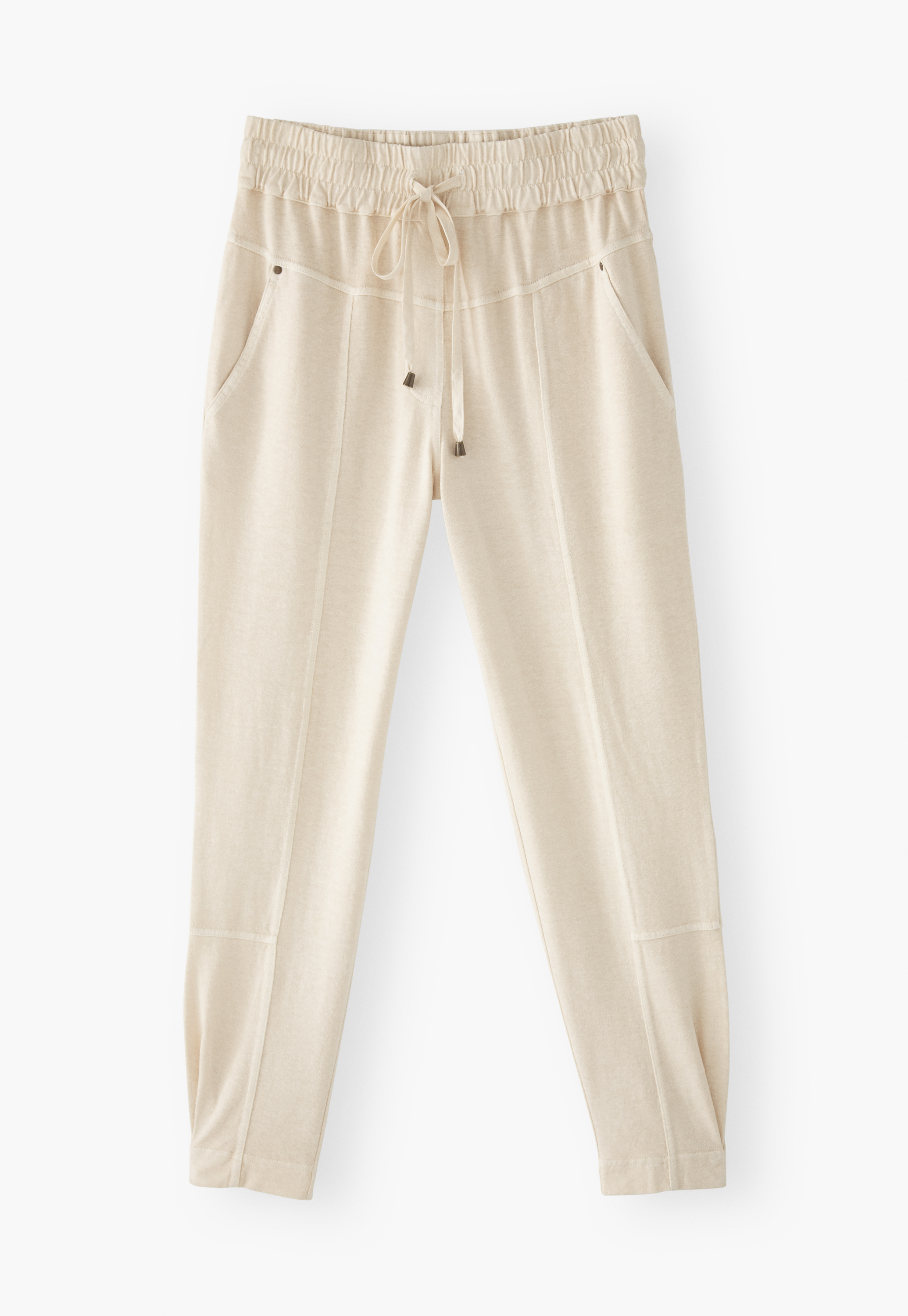 Hemp and organic cotton jersey joggers