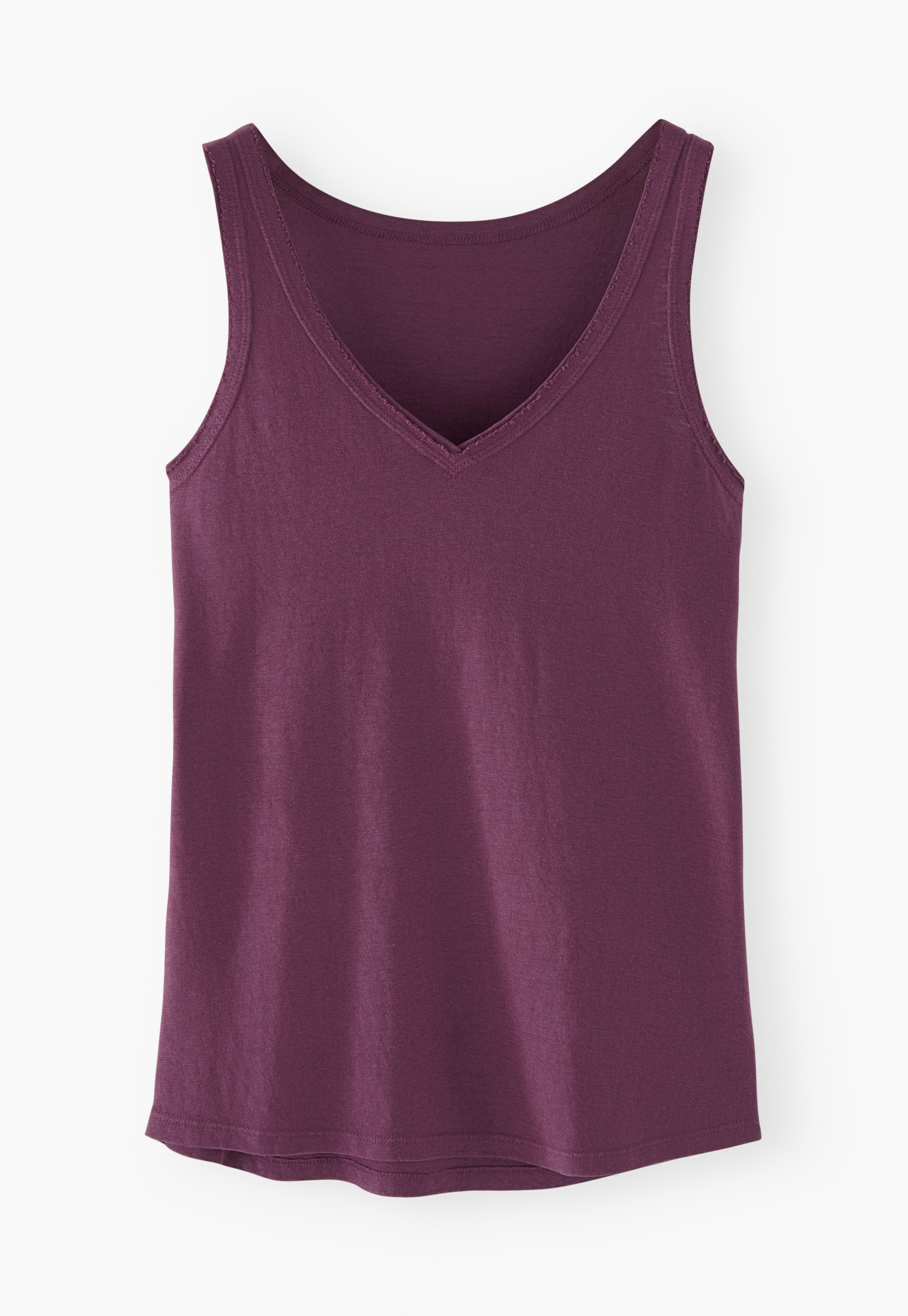 Wrap London - Hemp & organic cotton v-neck jersey vest