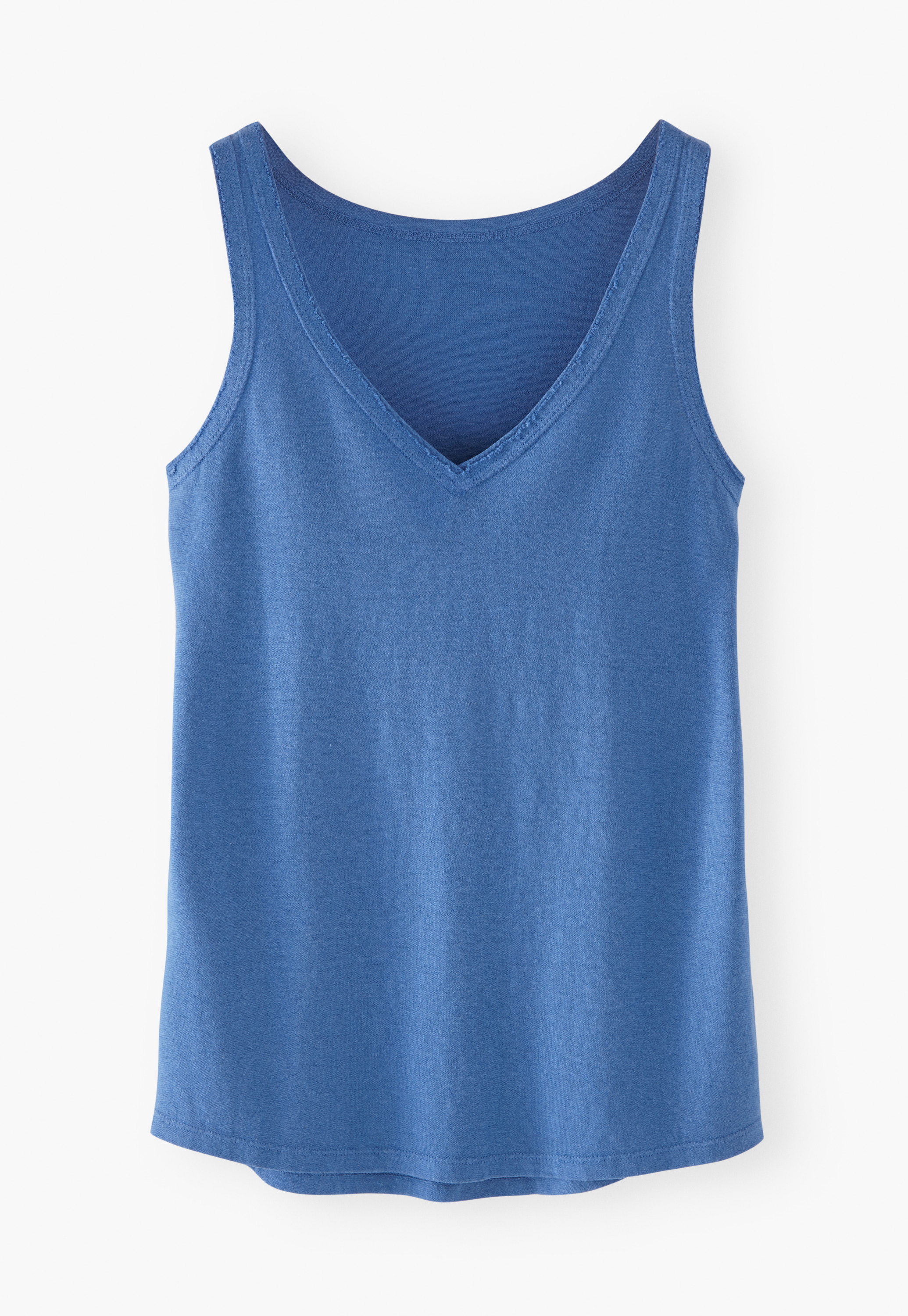 Wrap London - Hemp & organic cotton v-neck jersey vest