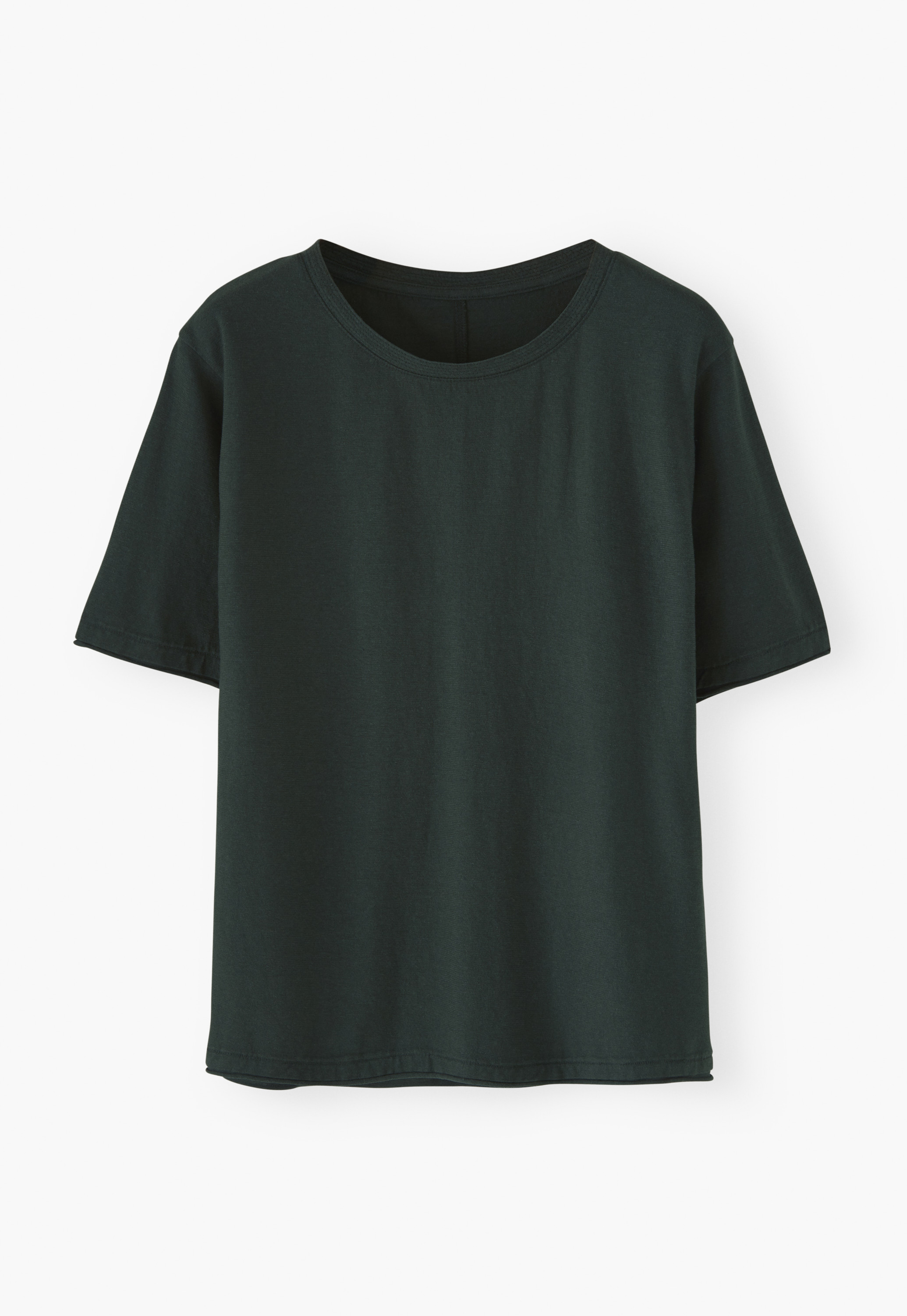 [CK] Regular Fit Hemp Jersey Short-Sleeved T-shirt★大人気★ Wrap London - Hemp & organic cotton boxy T-shirt